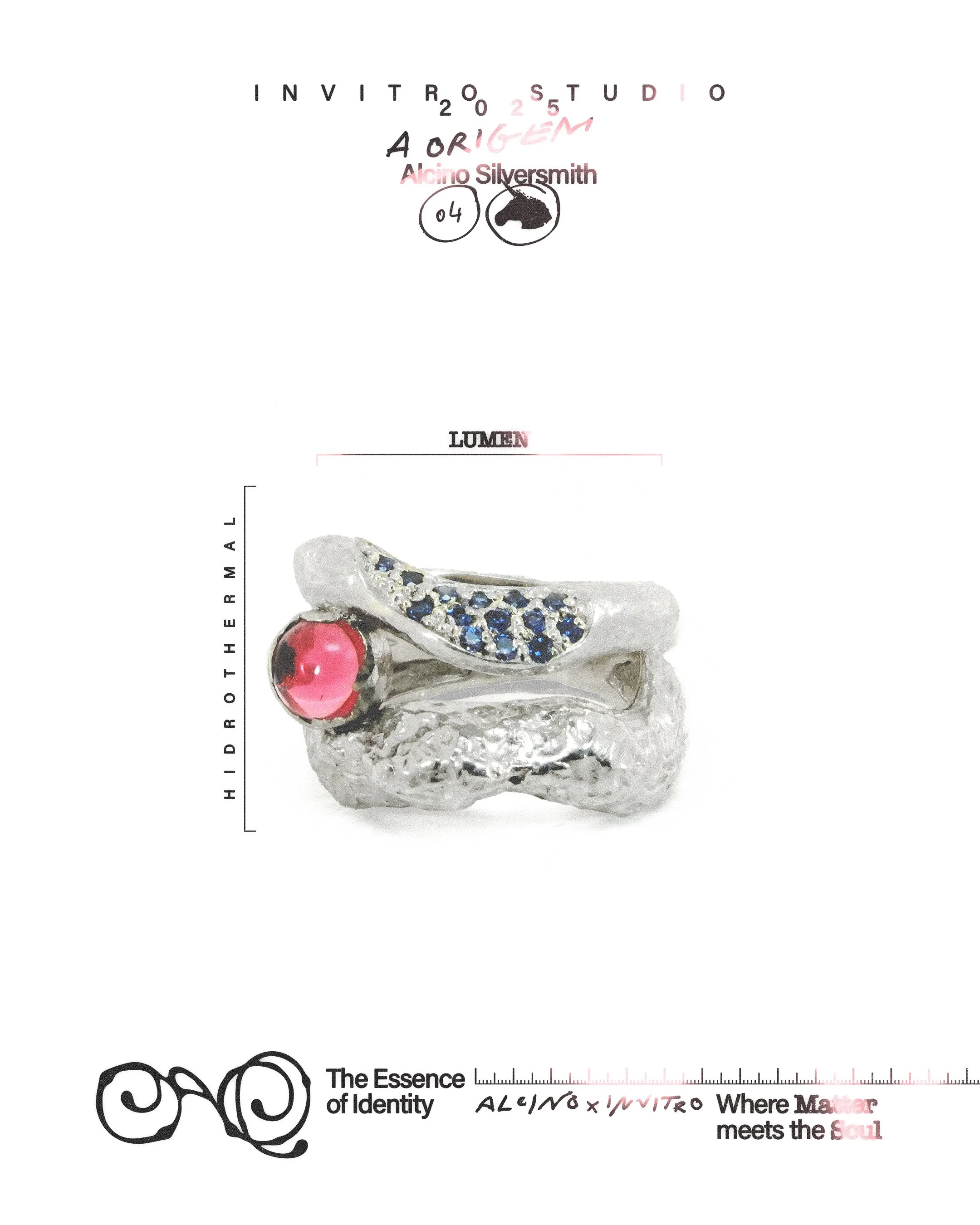 Lumen Pink ring