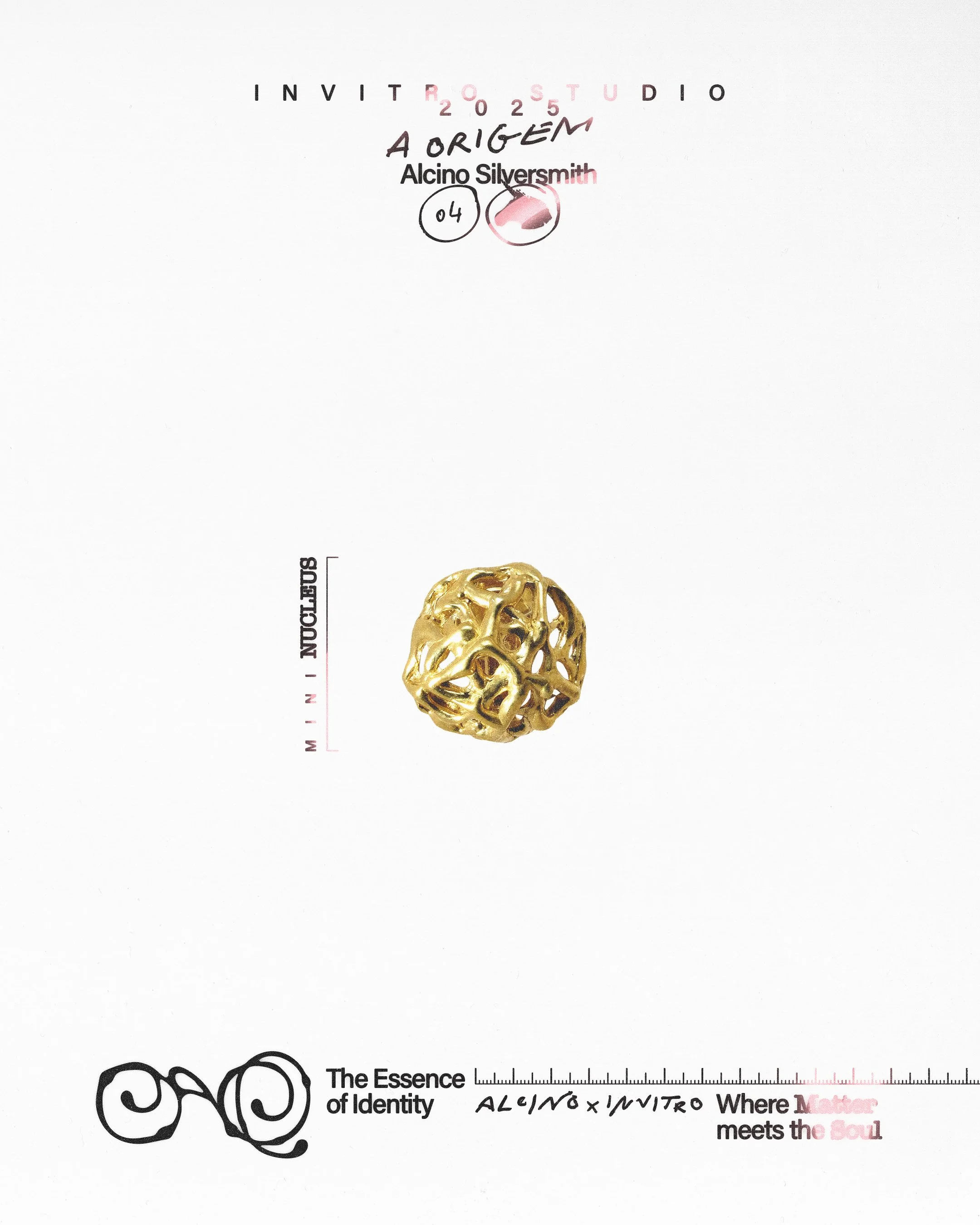 Mini nucleus gold plated