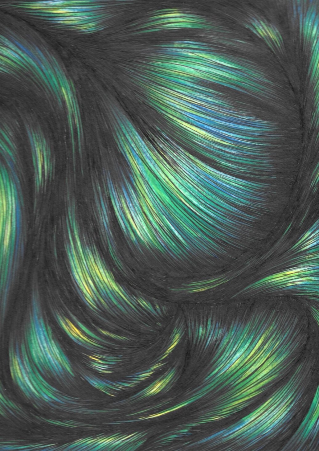 Blue green twist
