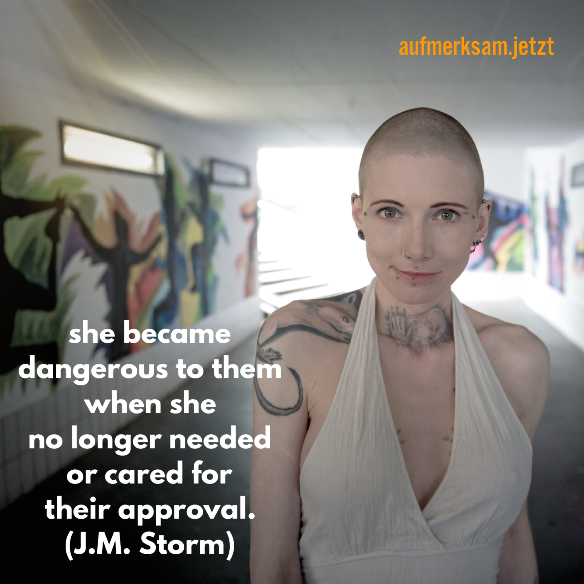 Die Zustimmung oder Bewunderung von Anderen nicht zu brauchen, ist ein Zeichen von wahrer persönlicher Freiheit. Man spart sich auch den Instagram Account.