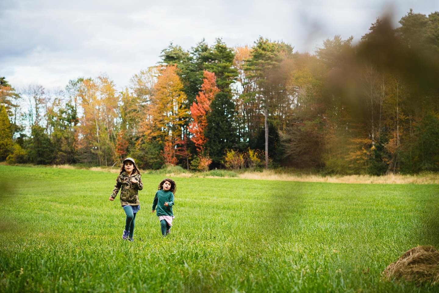 Hunting on the farm with our little #mainewomenhunters 

I can remember hunting here with my dad almost 35 years ago, trying to master his trick of standing still by shifting all my weight from one leg to the other when I was tired. Pretty sure it di