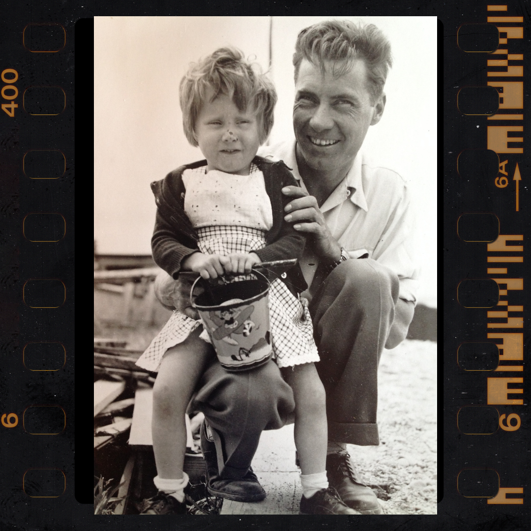 Horses, beaches, lots of family - Bumpa made sure our mom was the most-loved kid around.