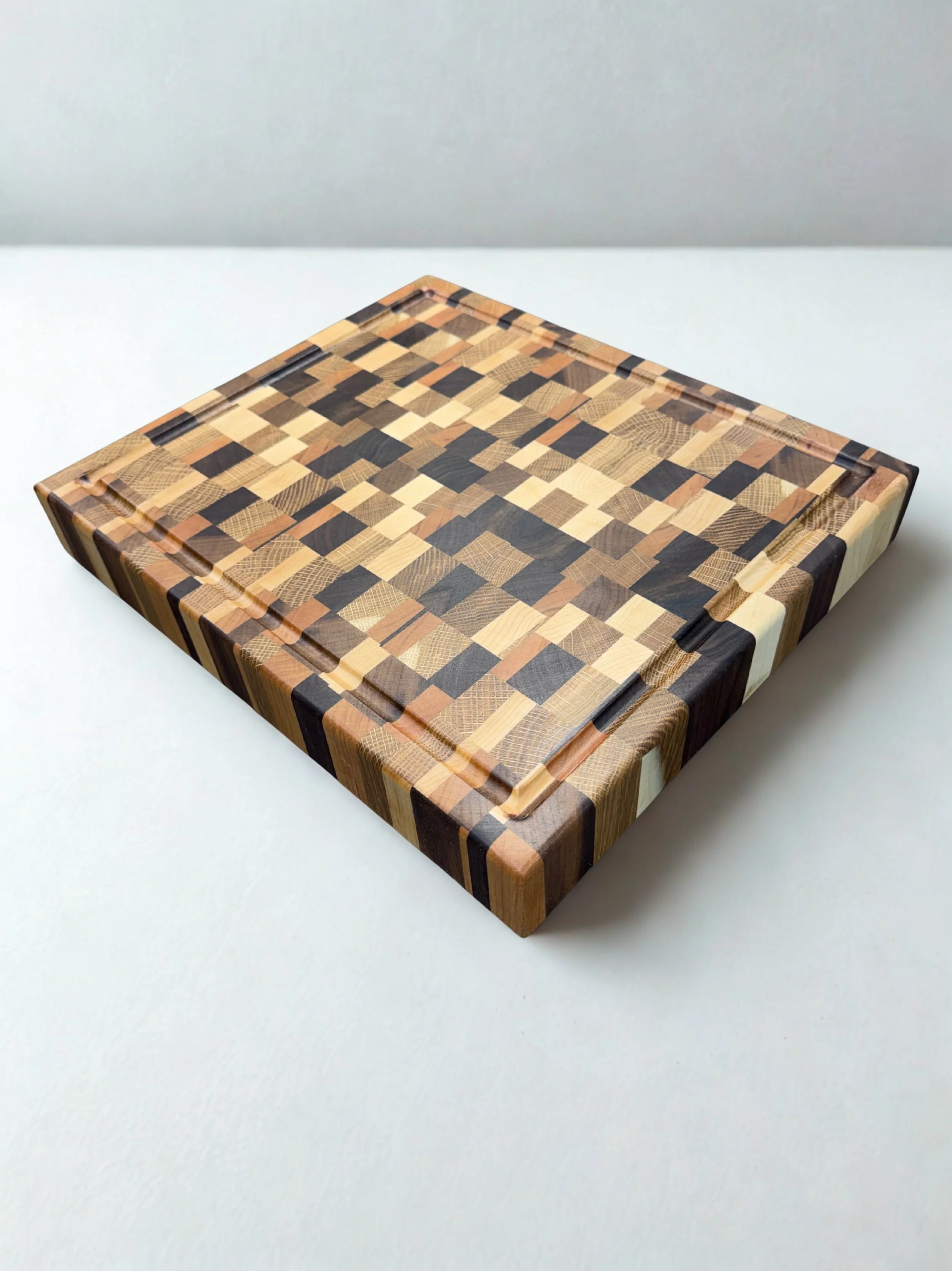 Chaos End Grain Cutting Board