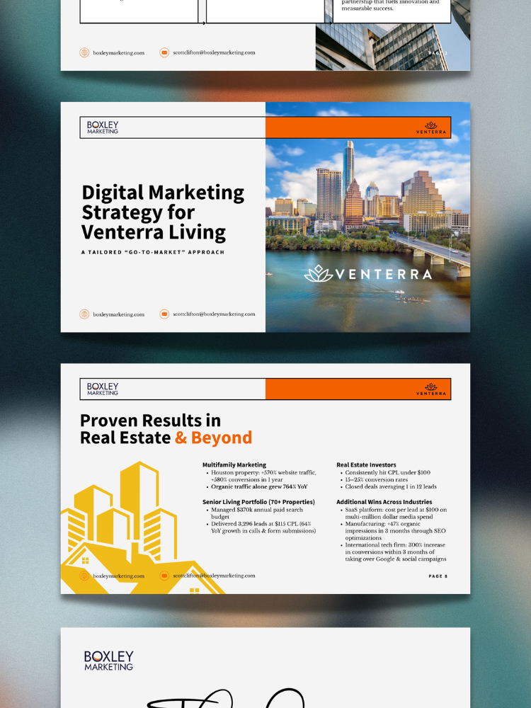 Marketing Strategy Proposal Document for Boxley Marketing - Delivered in Under a Week