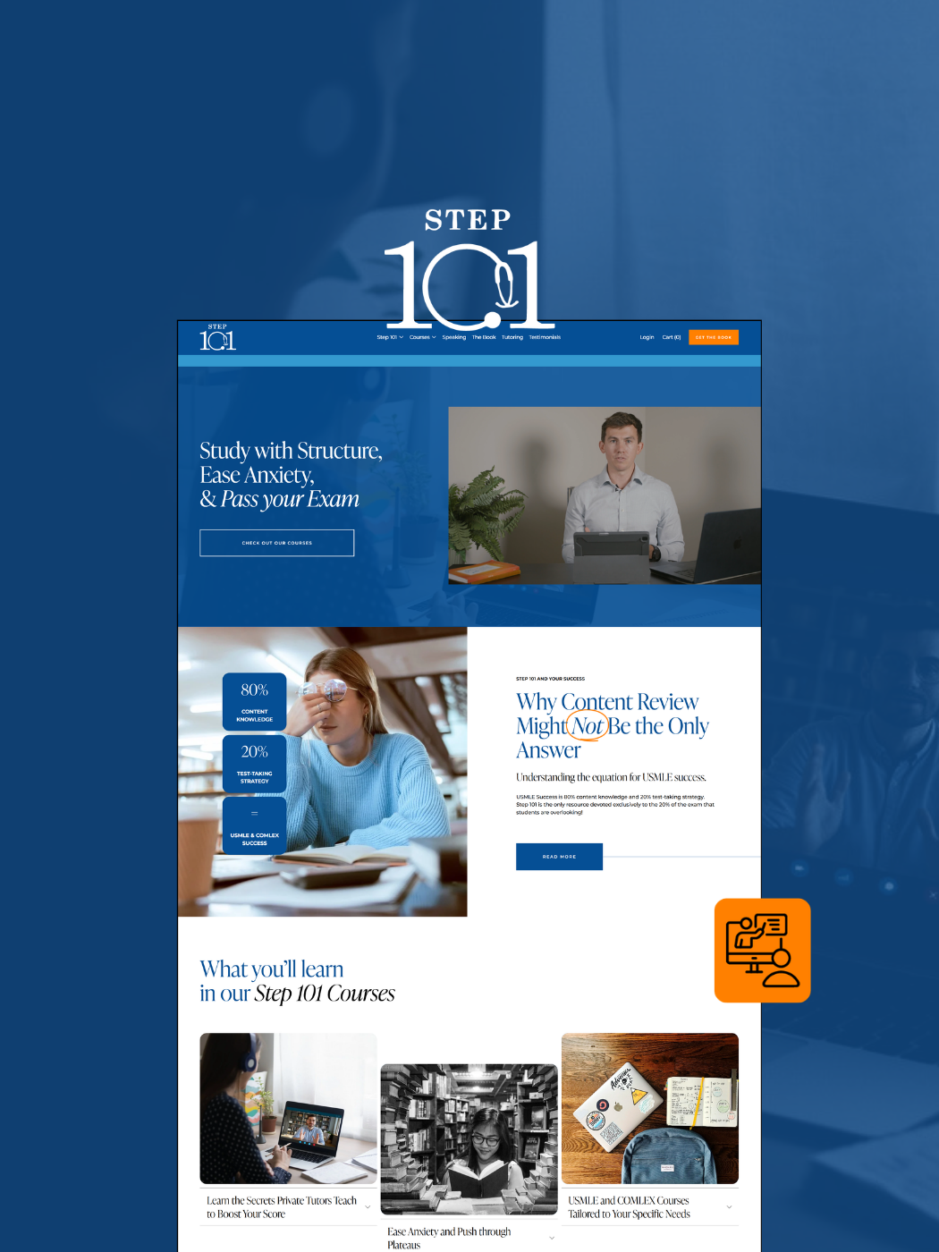 Online Video Courses and eCommerce for Medical Education Site, Step 101
