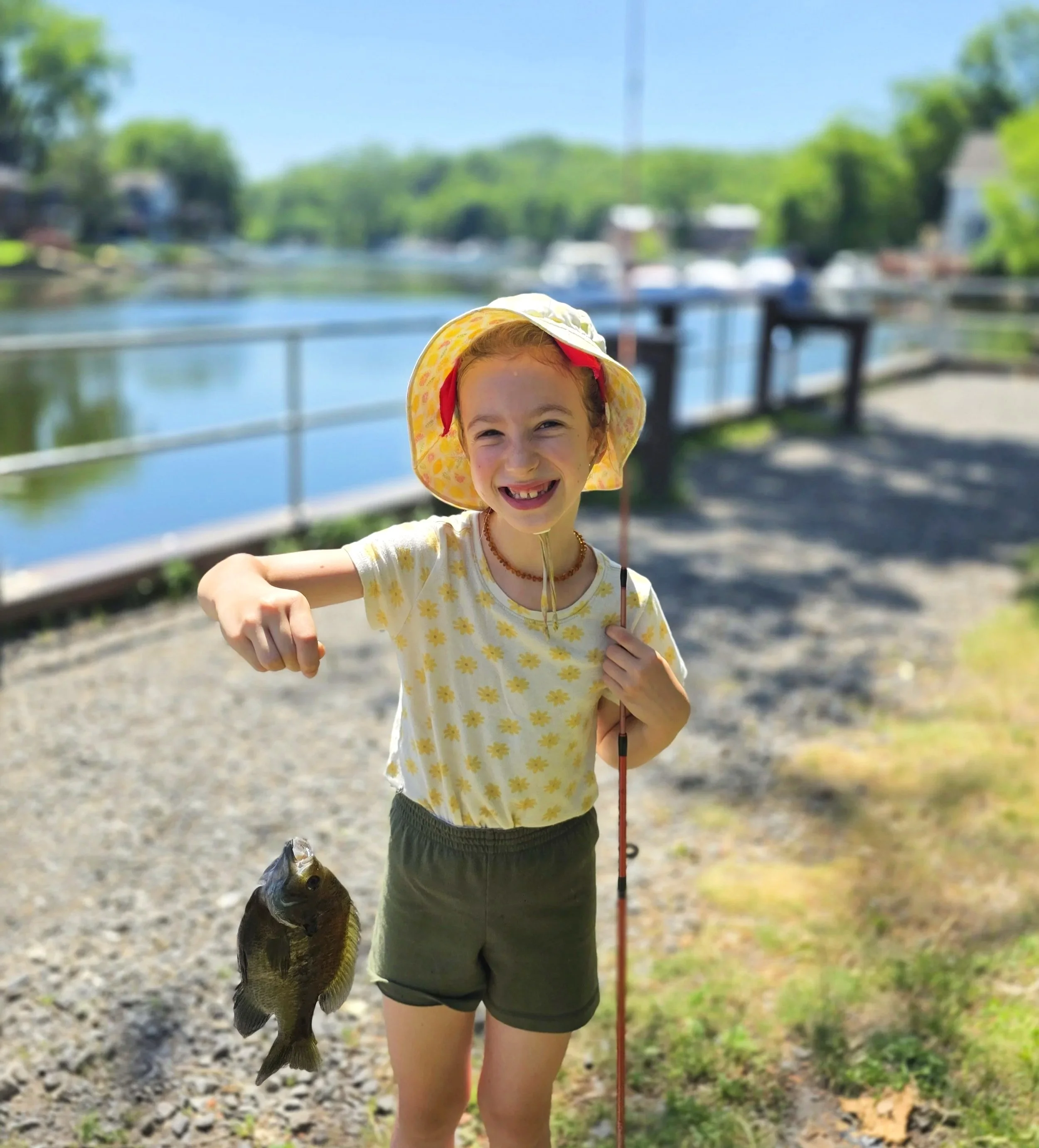 Fishing was the favorite activity at the Tidewater Arts & Ecology Camp