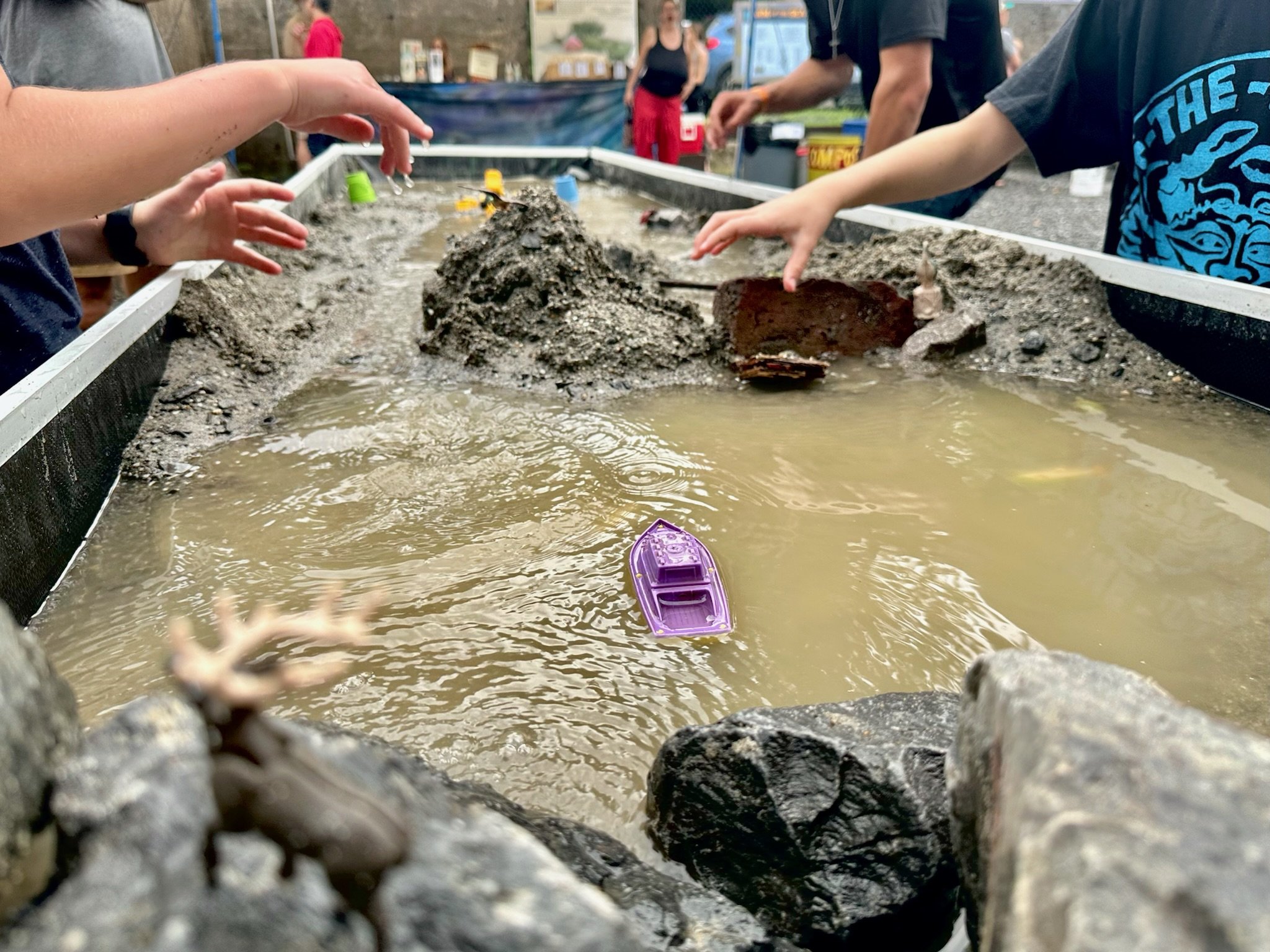 Stream Table@ Tidewater 2024.JPG