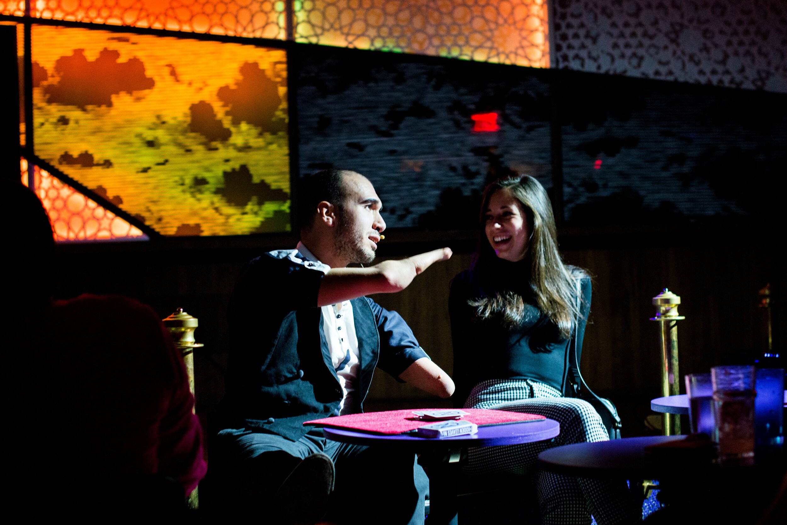 Mahdi The Magician Performs at Wondershow NYC