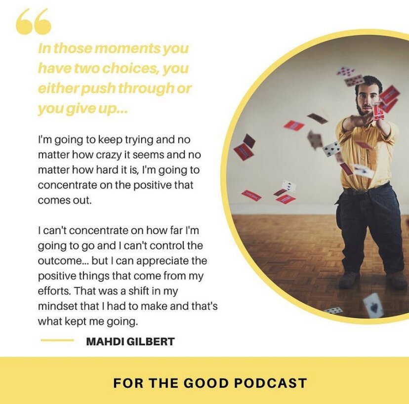 Playing The Hand You’re Dealt Feat. Mahdi Gilbert