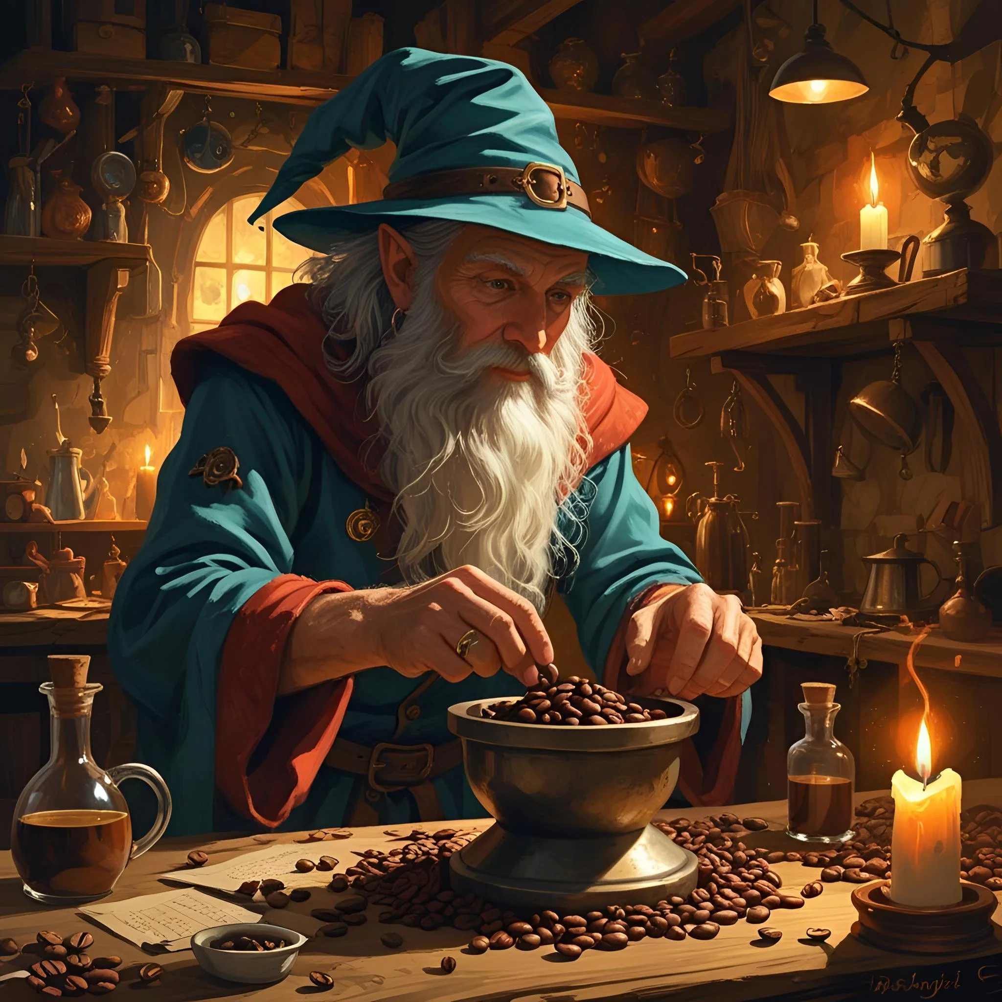 alchemist coffee beans crucible wizard.jpg
