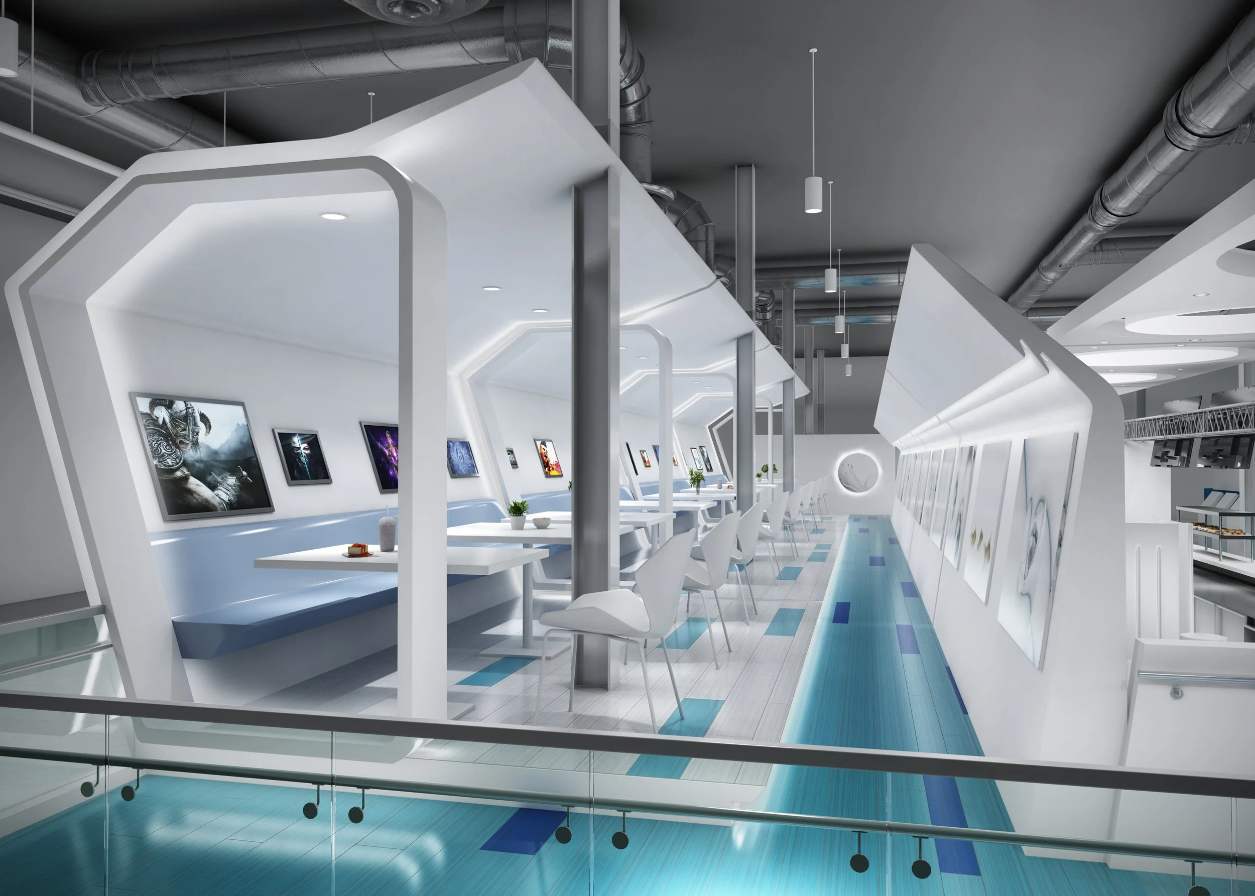 Digital Media Dining Hall — reform architecture + design