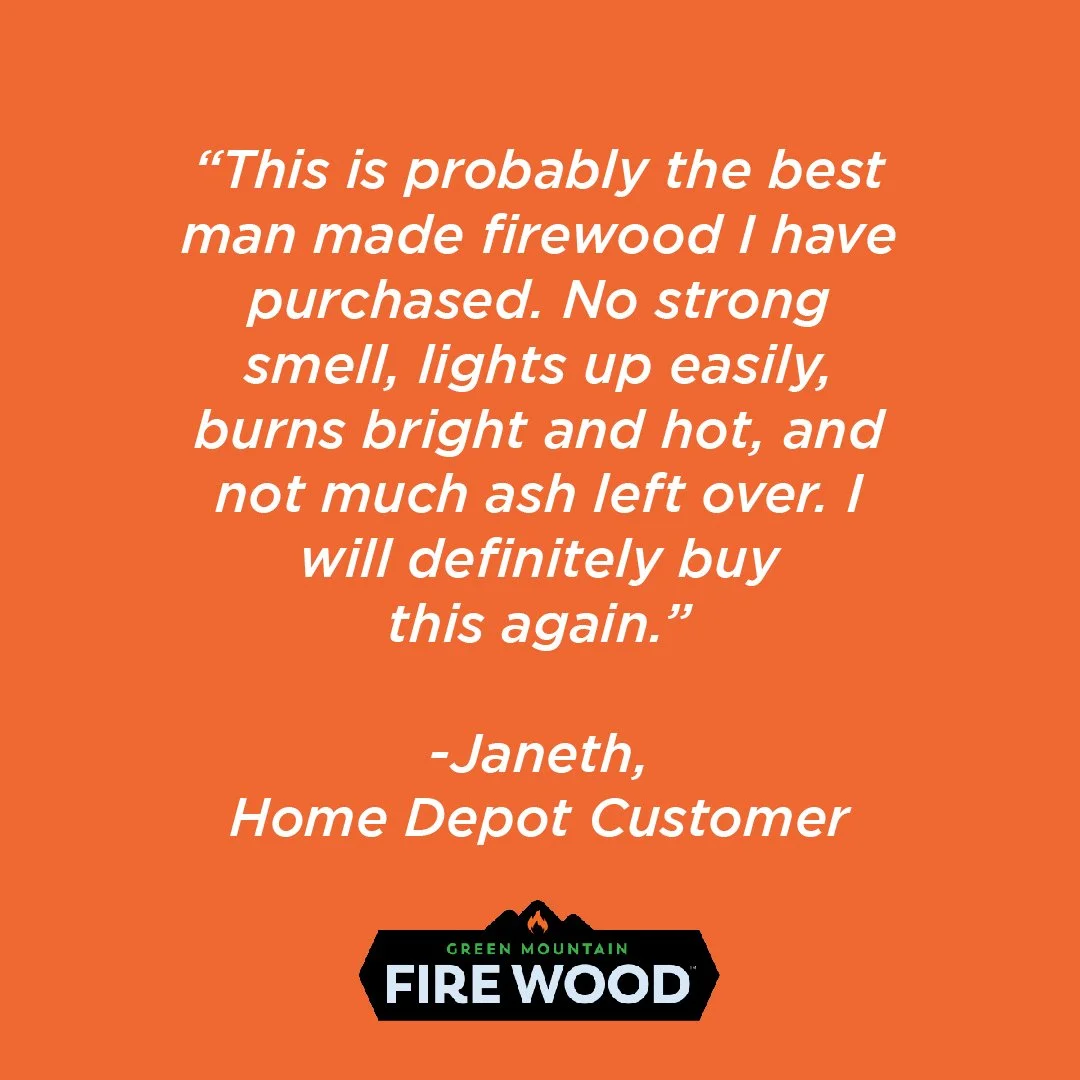 Our Firewood — Green Mountain Firewood | Made from 100% Renewable and  Sustainable Material