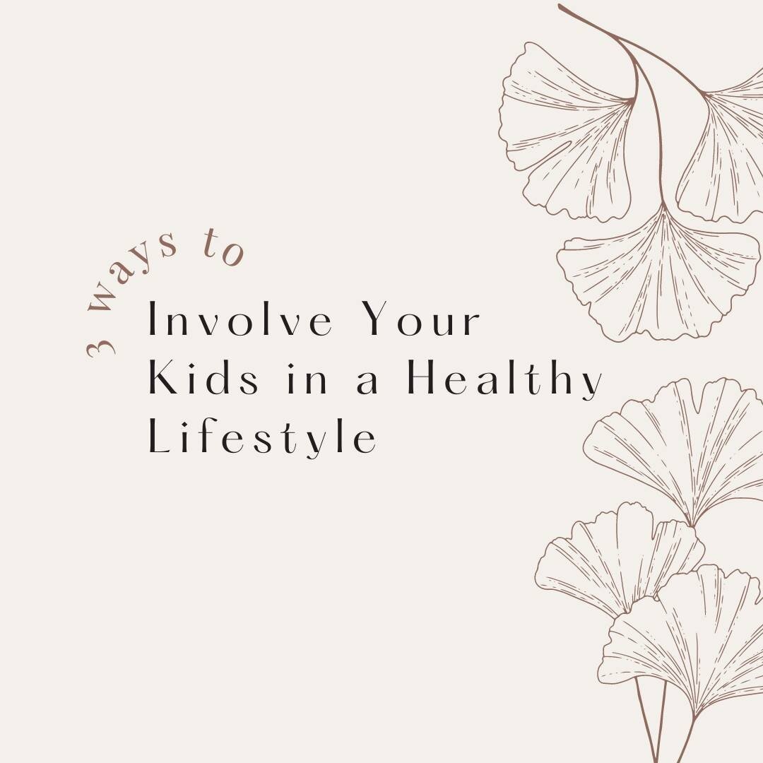 Get Kids Involved! 

As early as you can include them regularly in these activities. Not only does this model a healthy lifestyle from you but it teaches them the skills they need to do it and makes it a regular part of their routine.

#healthyliving