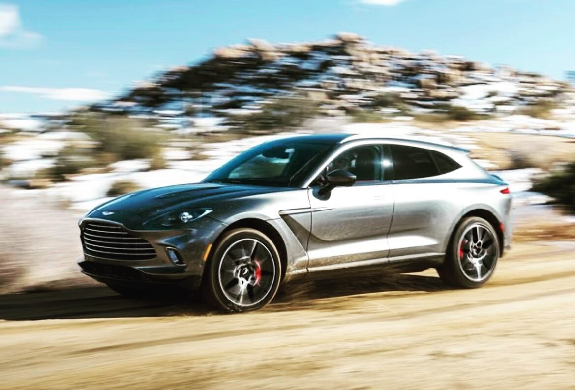 #astonmartin DBX 707 will on the #diamondrally and on the track @islandcircuit