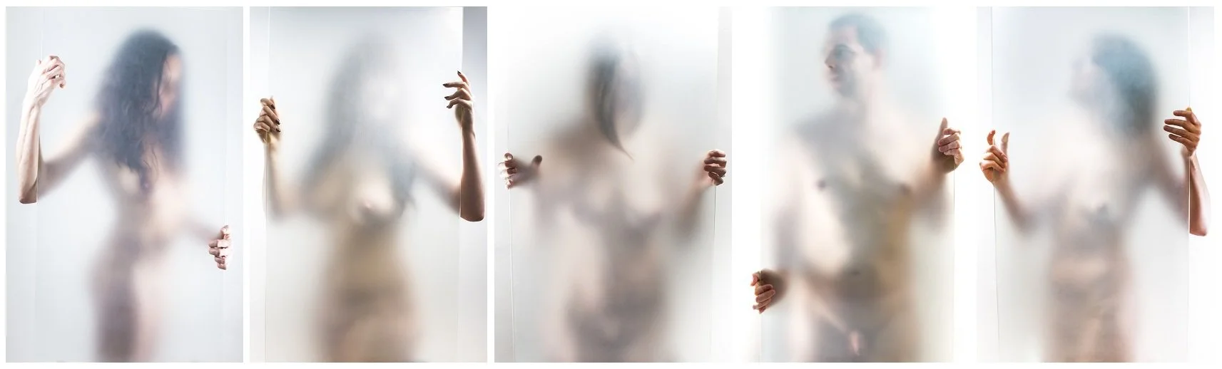 Série de silhouettes de la série Blur & Modesty par le photographe François Mougel.