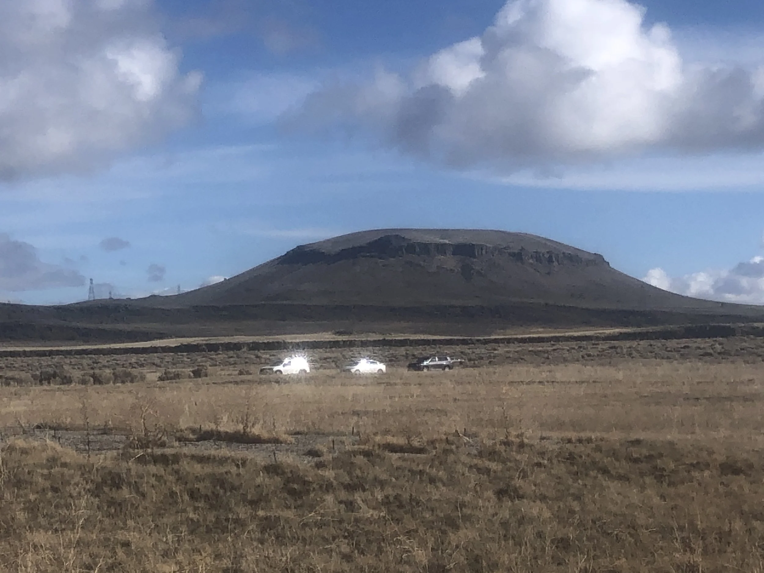 "Abalone Mountain" at Tule Lake internment camp where Japanese Americans were wrongly imprisoned during WWII. This name is not geographical, but coined by the survivors and residents of the internment camp. Abalone plays a significant role in Japanes