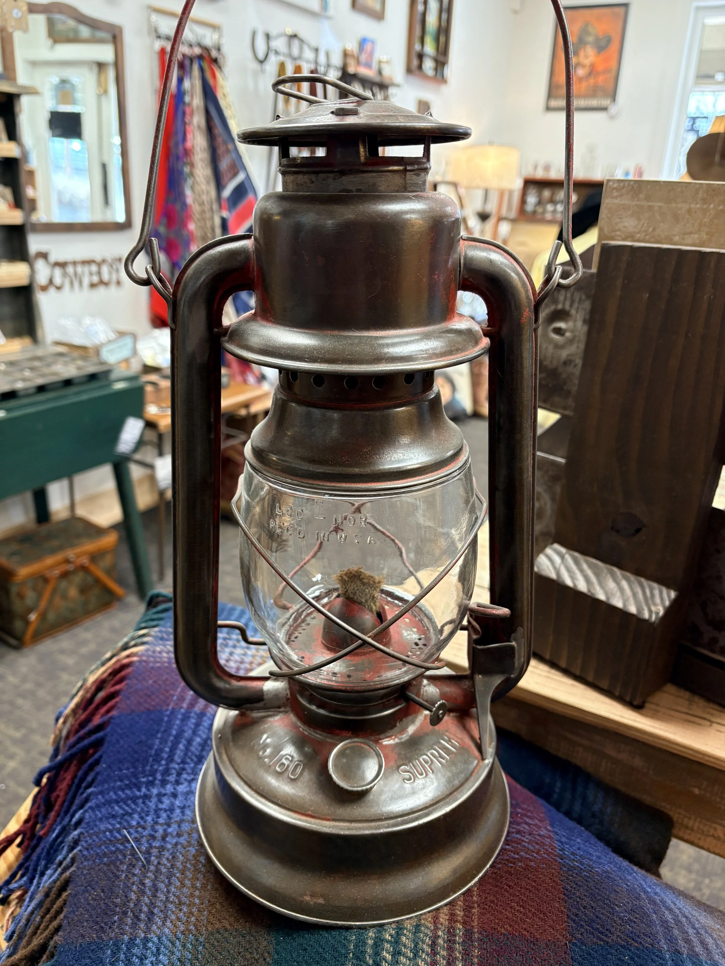 Vintage No 160 Supreme Embury Lantern | Warsaw NY