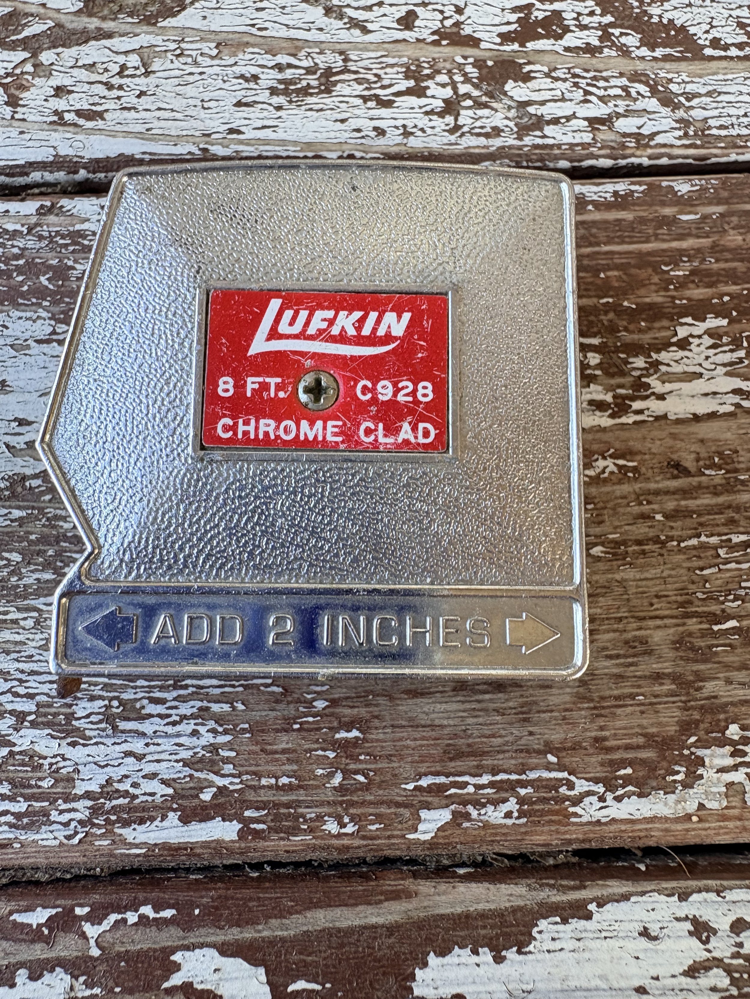 Vintage Lufkin 8 ft Measuring Tape - USA Made