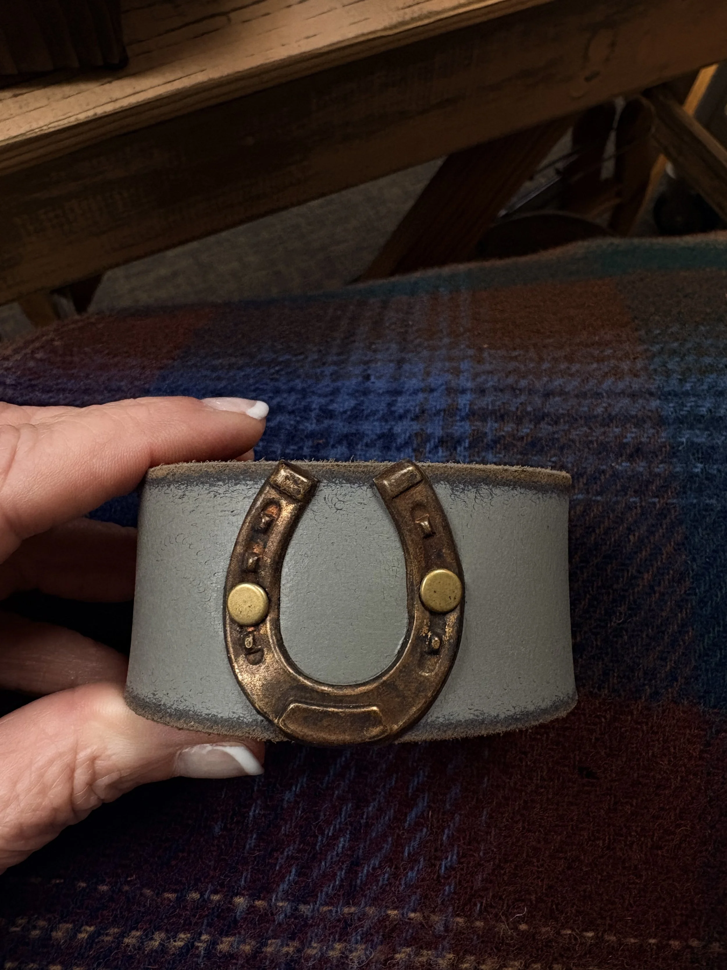 Horseshoe Leather Cuff #1.jpg