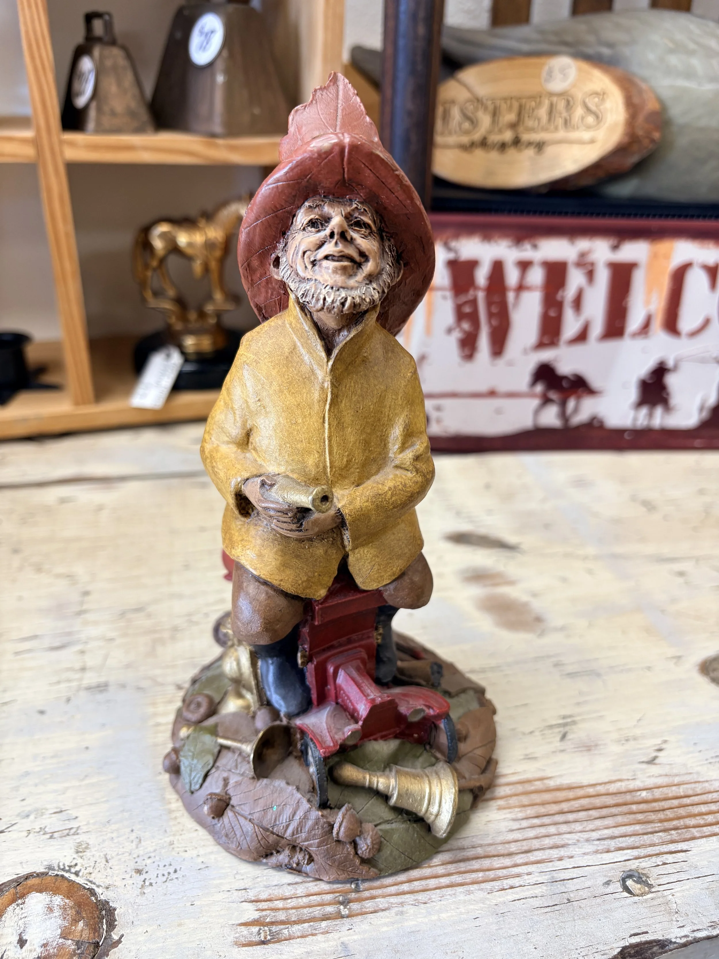 Elmo the Fireman Collectible Figurine by Tom Clark