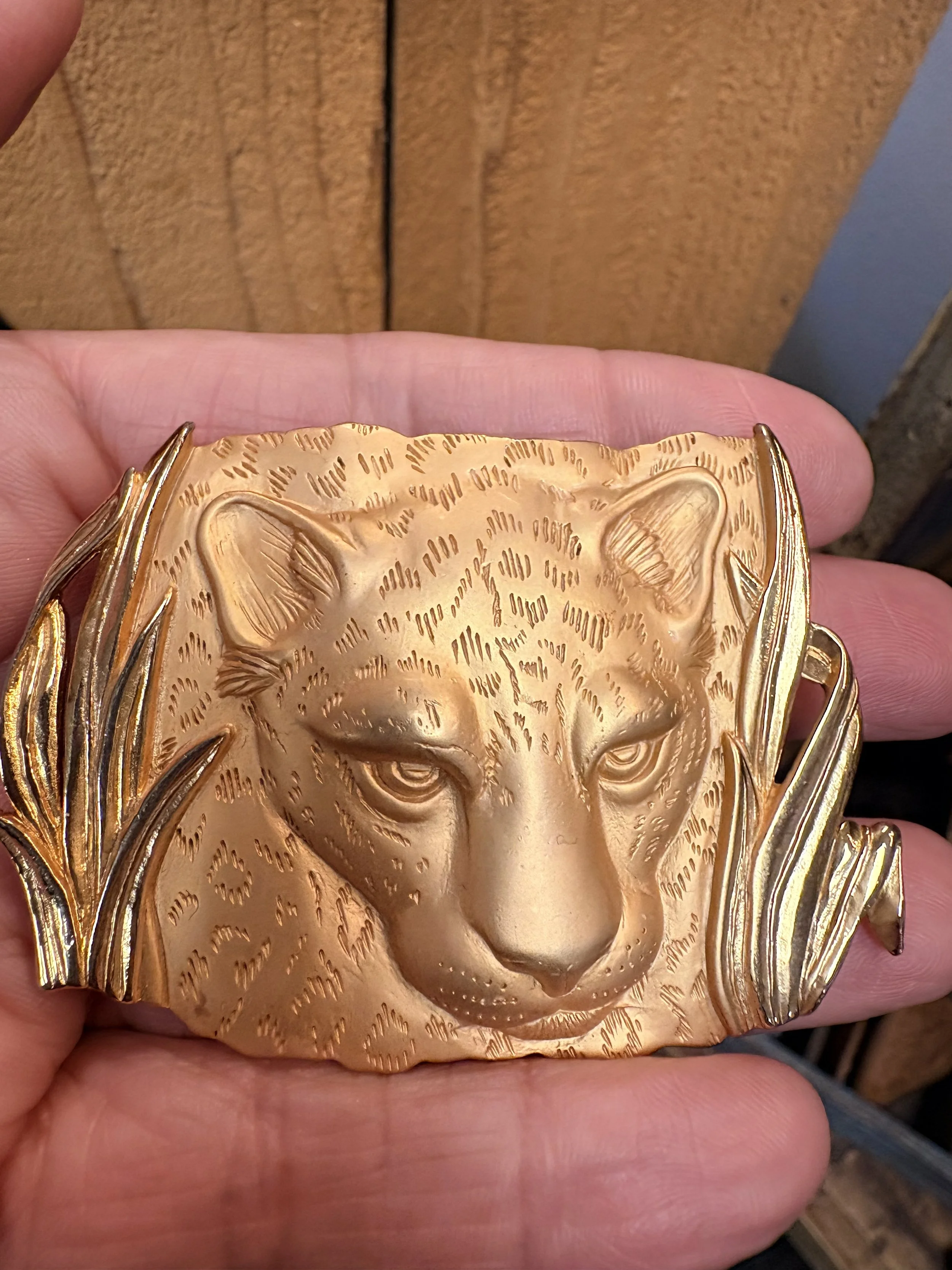 Vintage Parklane Leopard Brooch | Classic Elegance