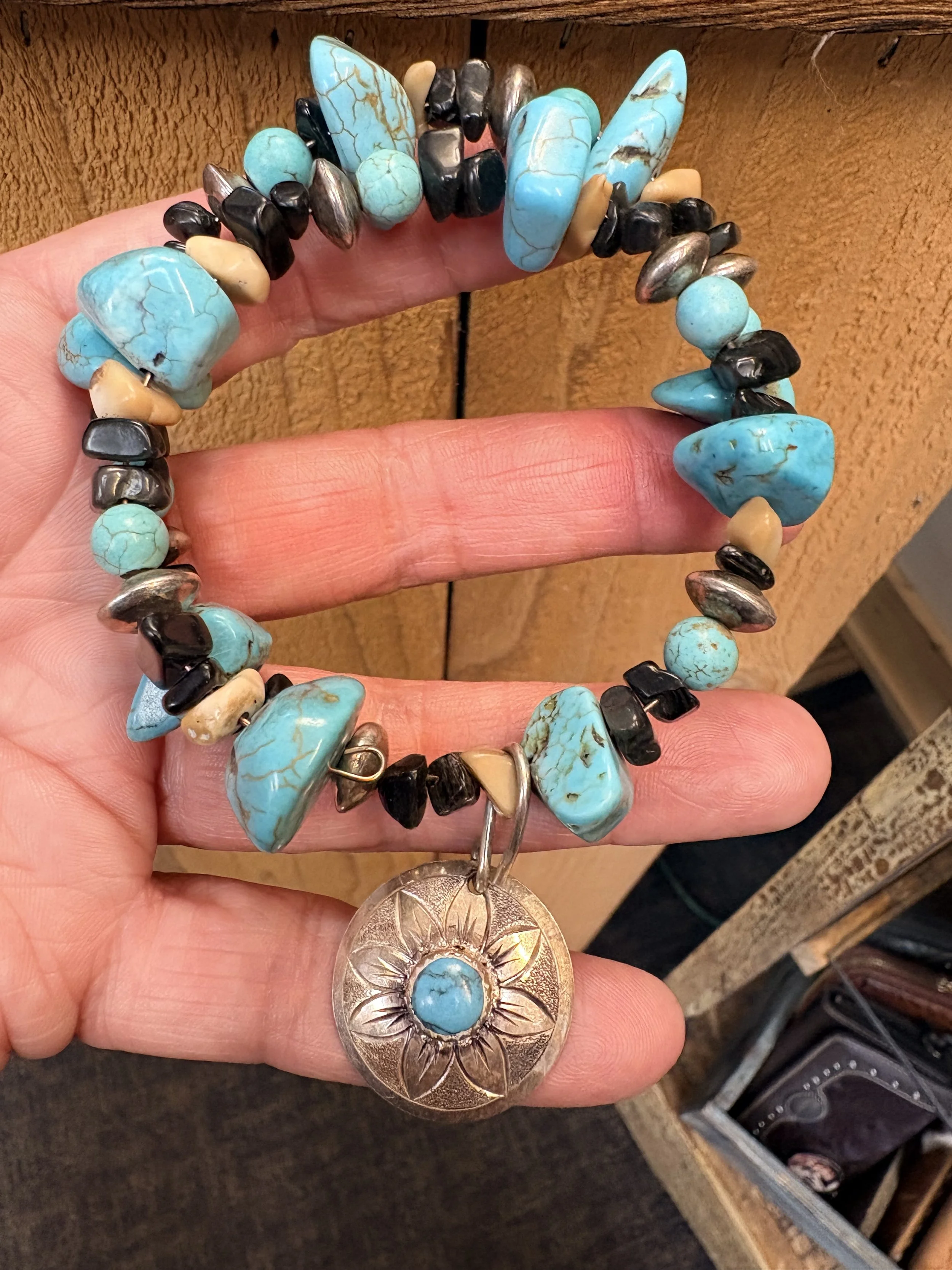 Faux Turquoise Bracelet 1