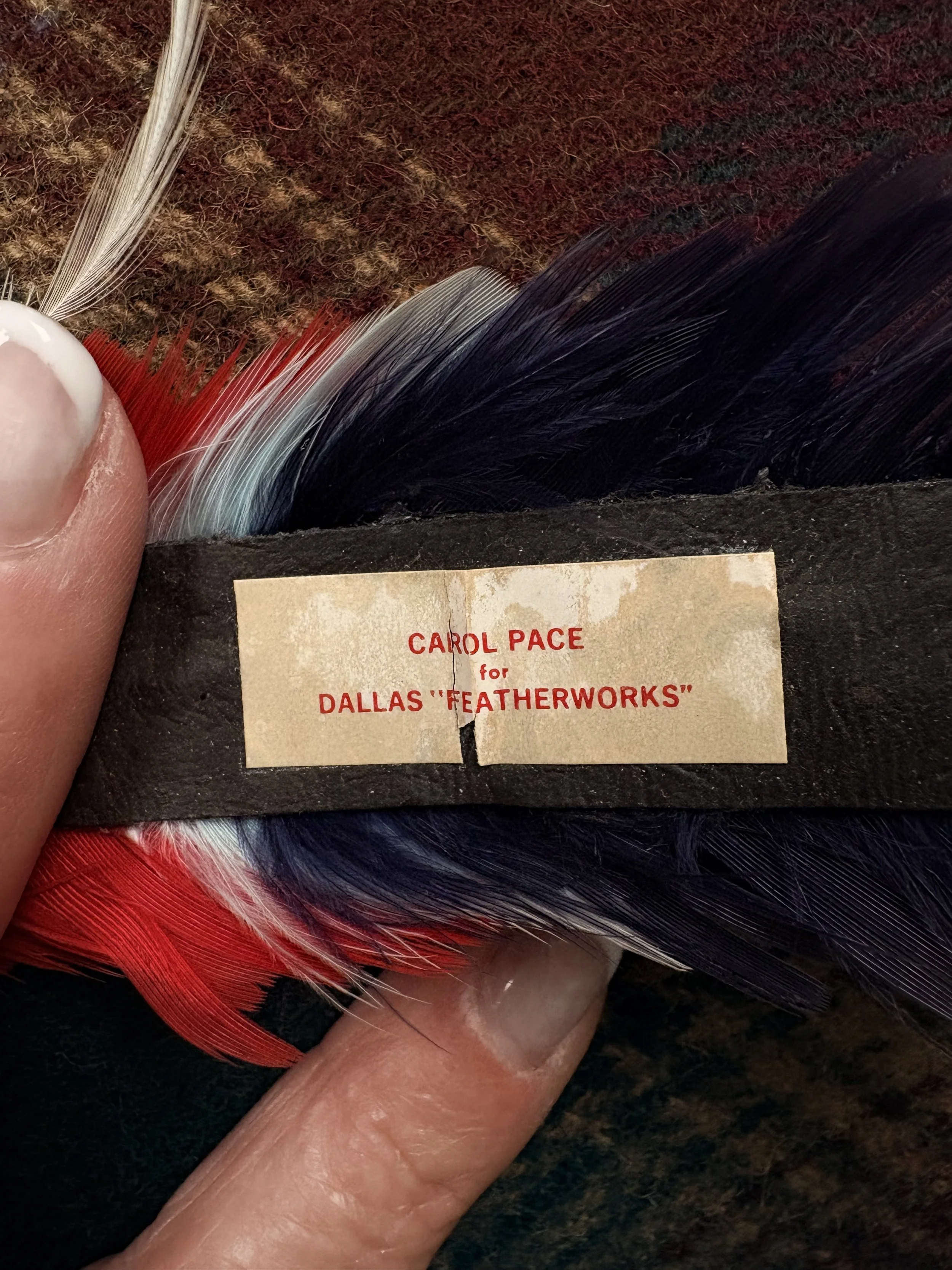 Carol Pace Feather Hat Band #3.jpg