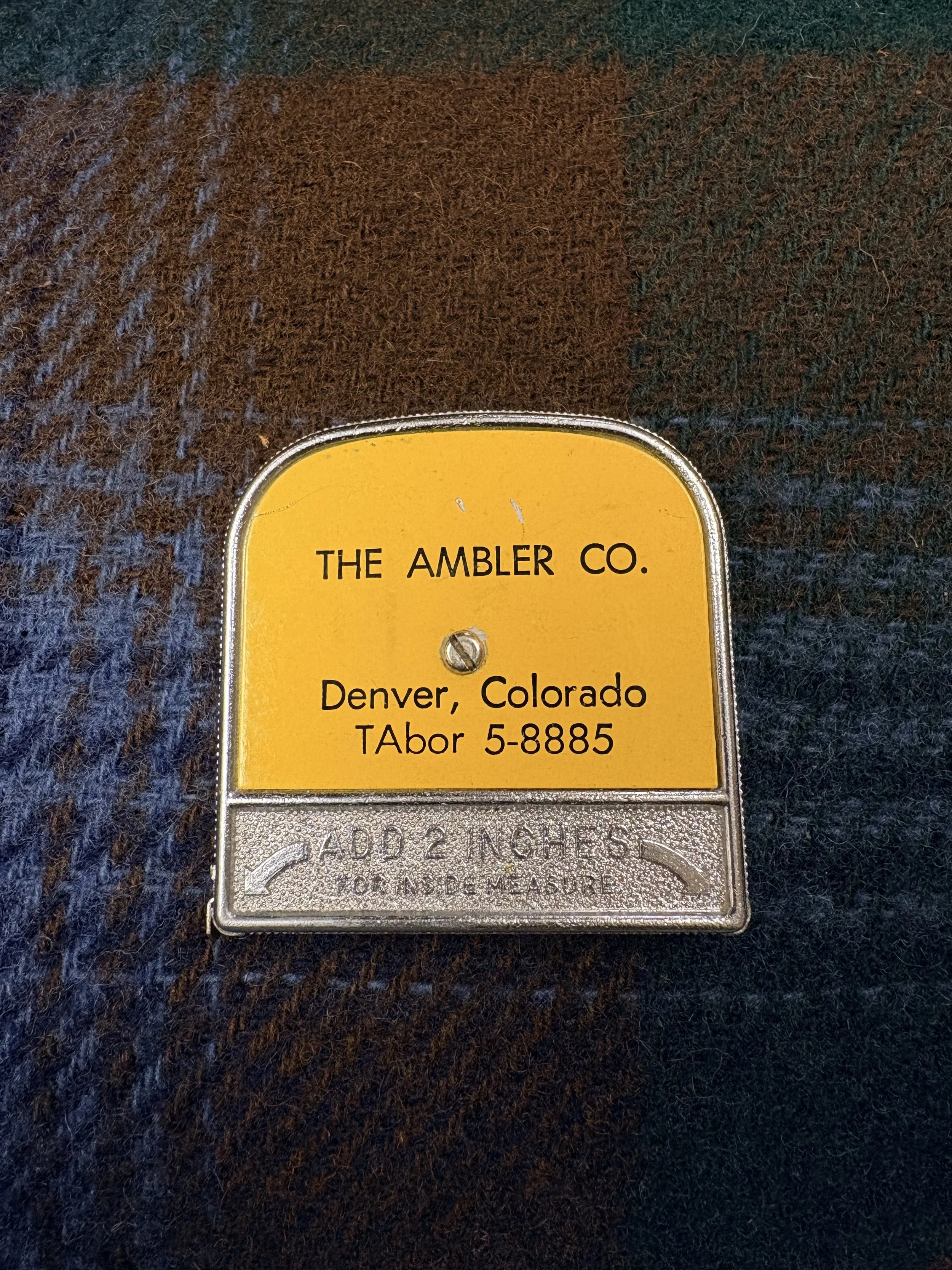 The Ambler Company Vintage Measuring Tape | USA Made
