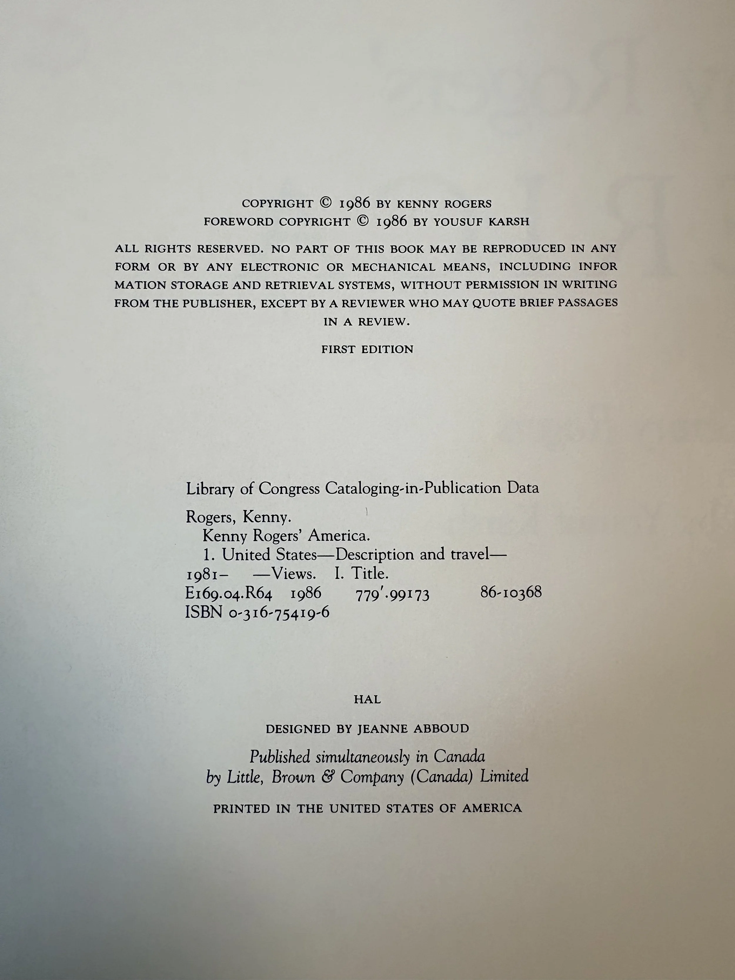 Kenny Rogers America #2