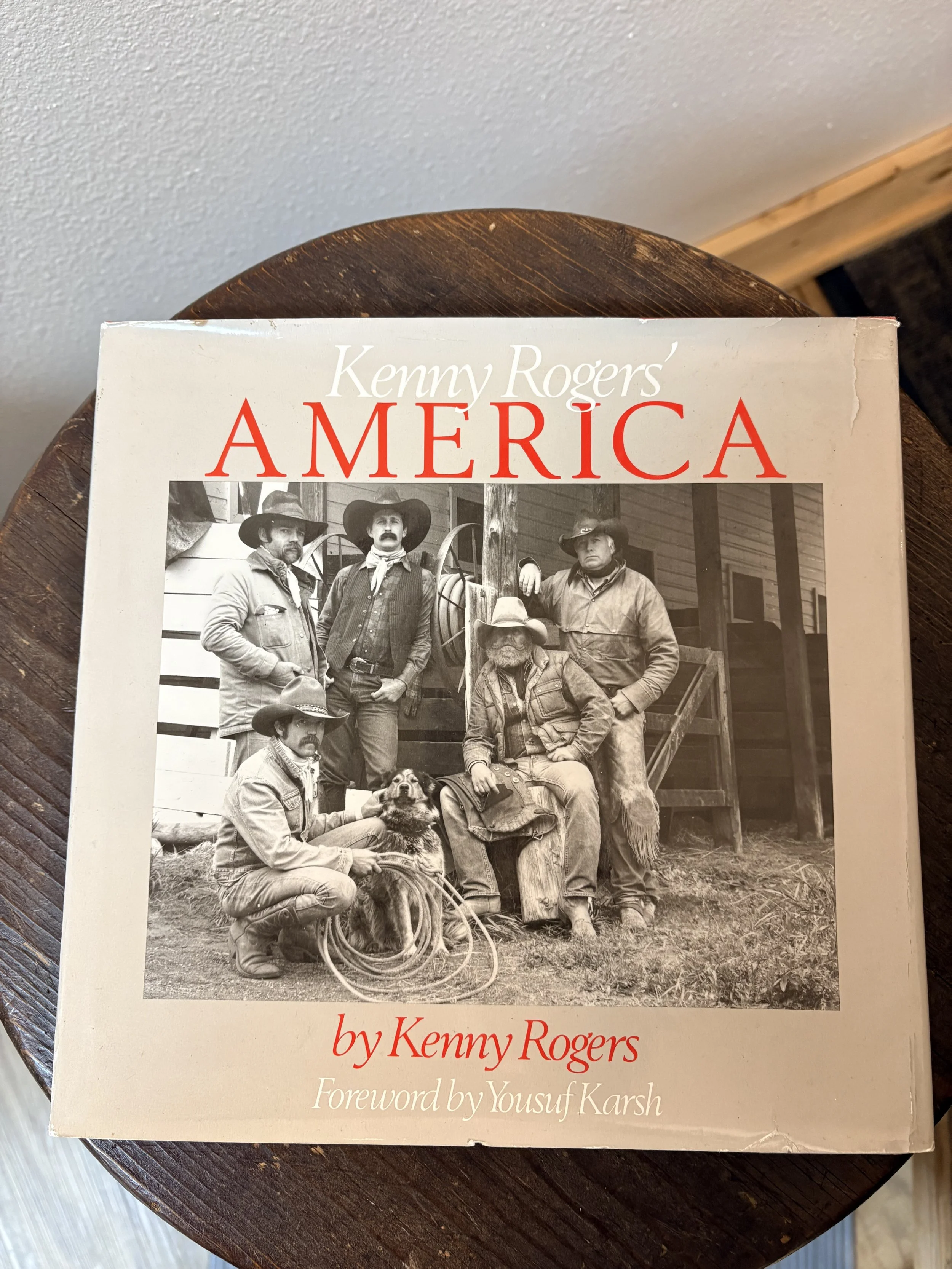 Kenny Rogers' America: Vintage Photography Book