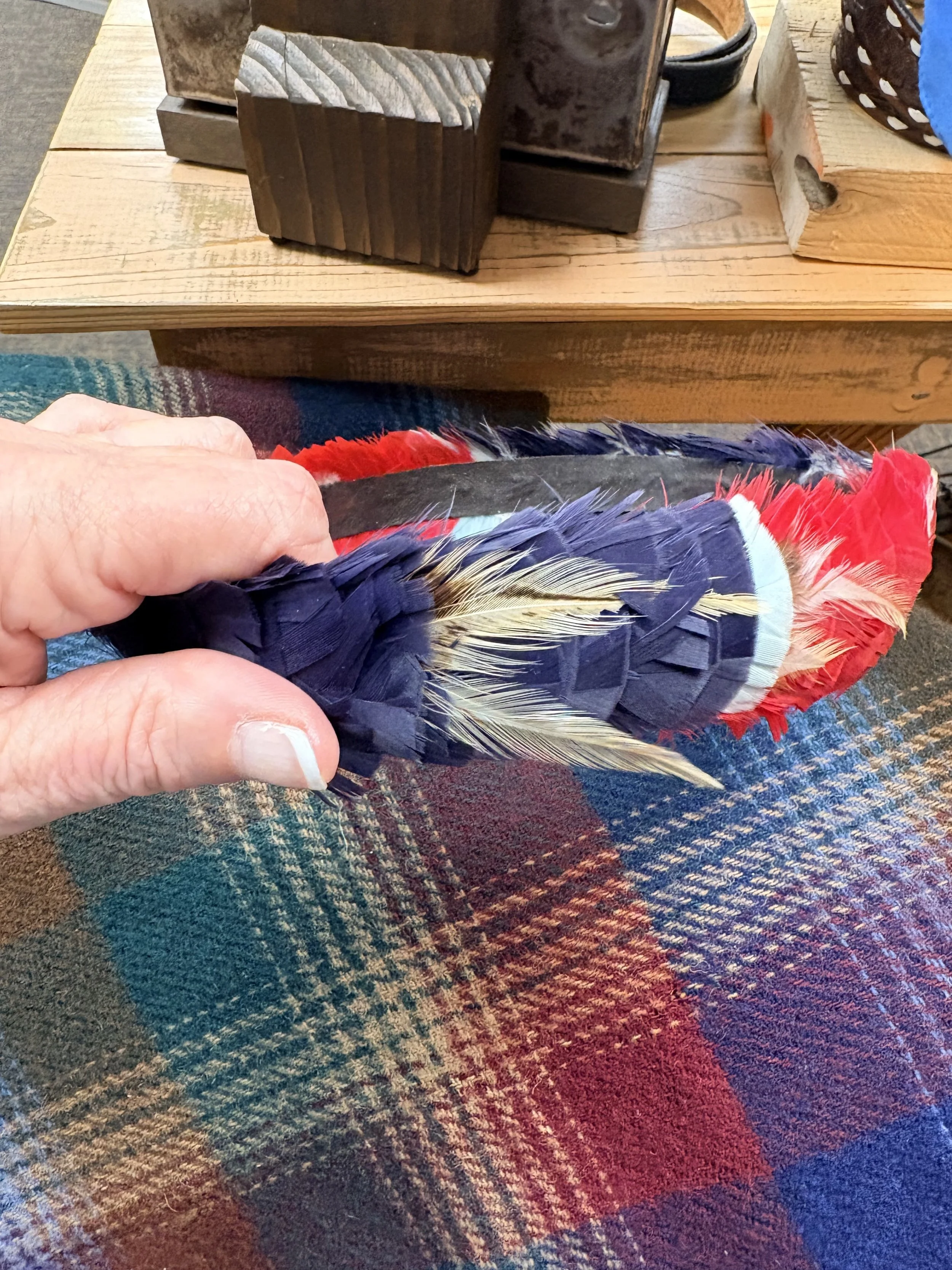 Carol Pace Feather Hat Band #6.jpg