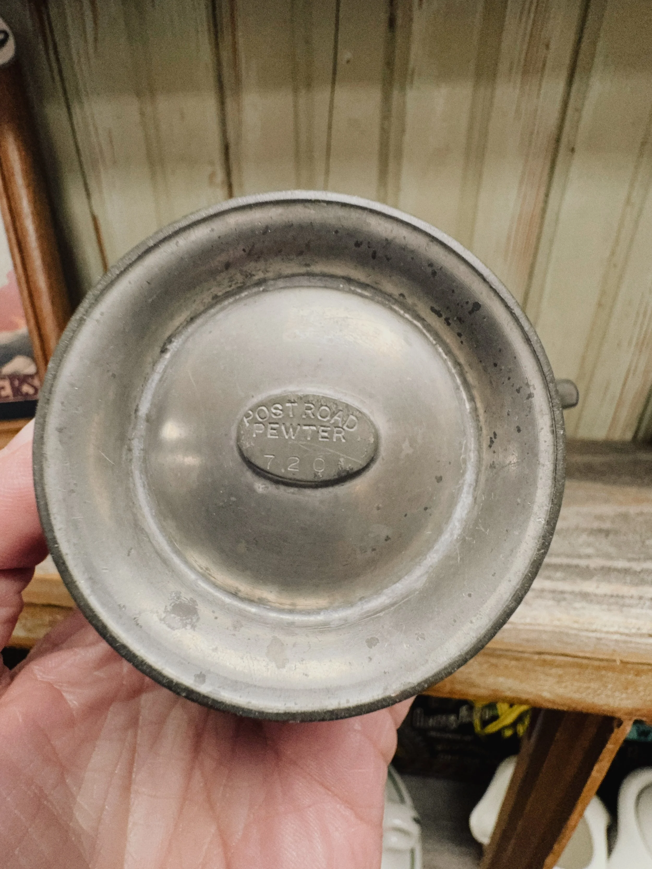 Vintage Post Road Scalloped Sugar Bowl #2.jpeg