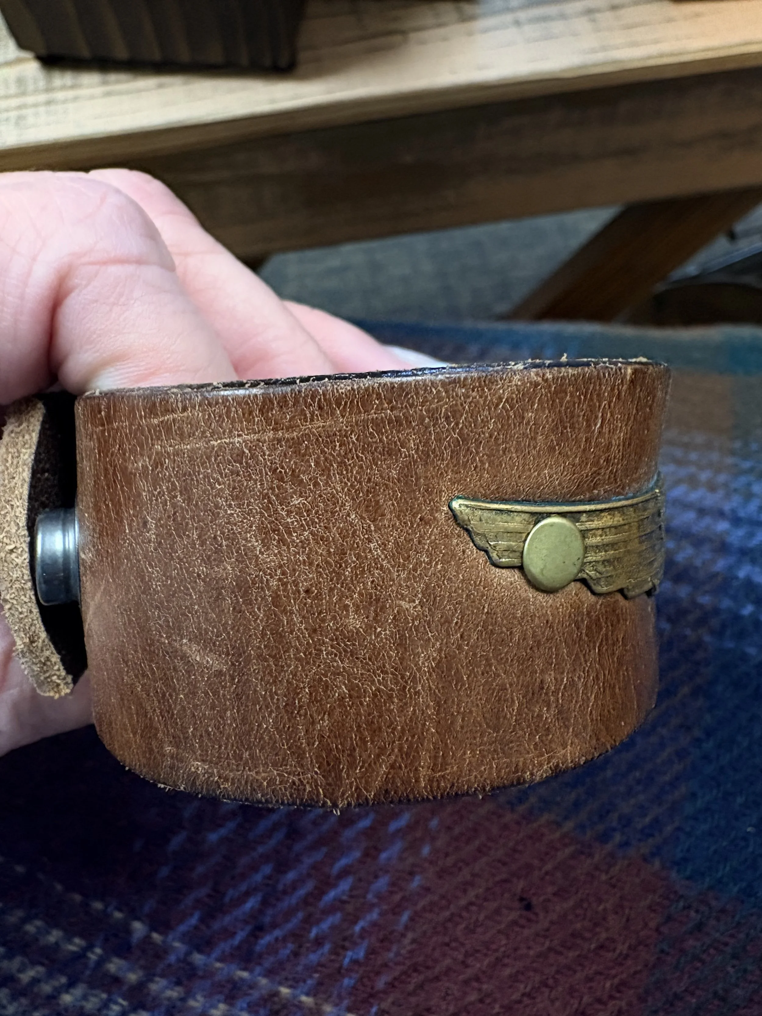 Eagle & Star Leather Cuff #3.jpg