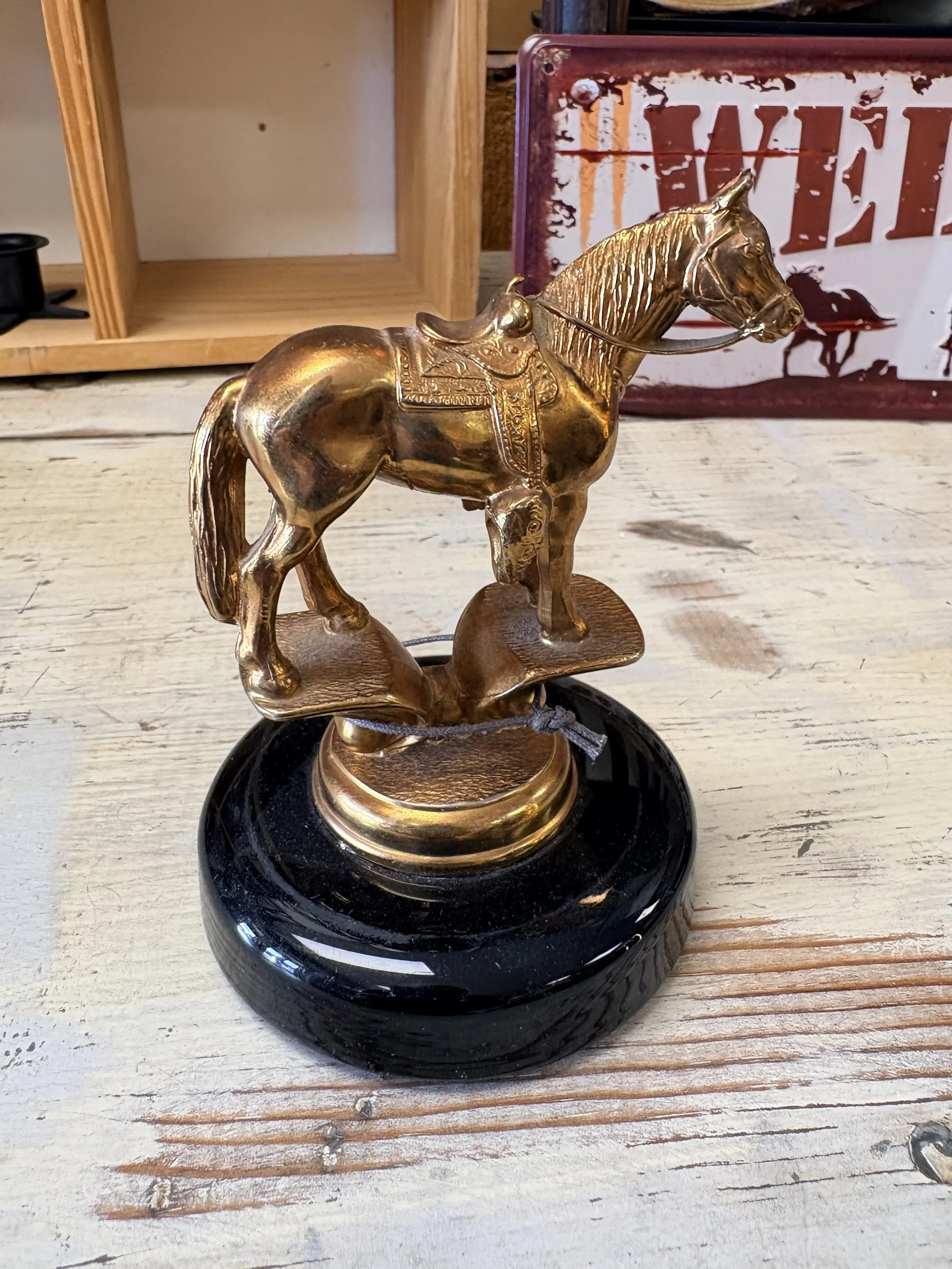 Vintage Quarter Horse Trophy | Great Condition