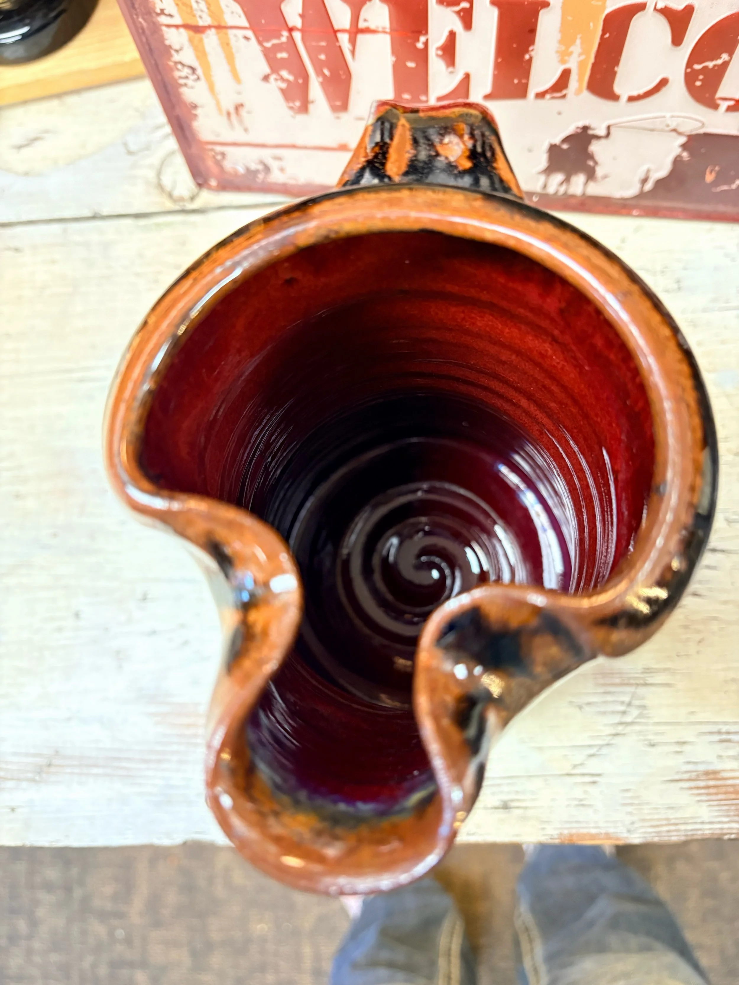 Ceramic Glazed Pitcher #2.jpeg