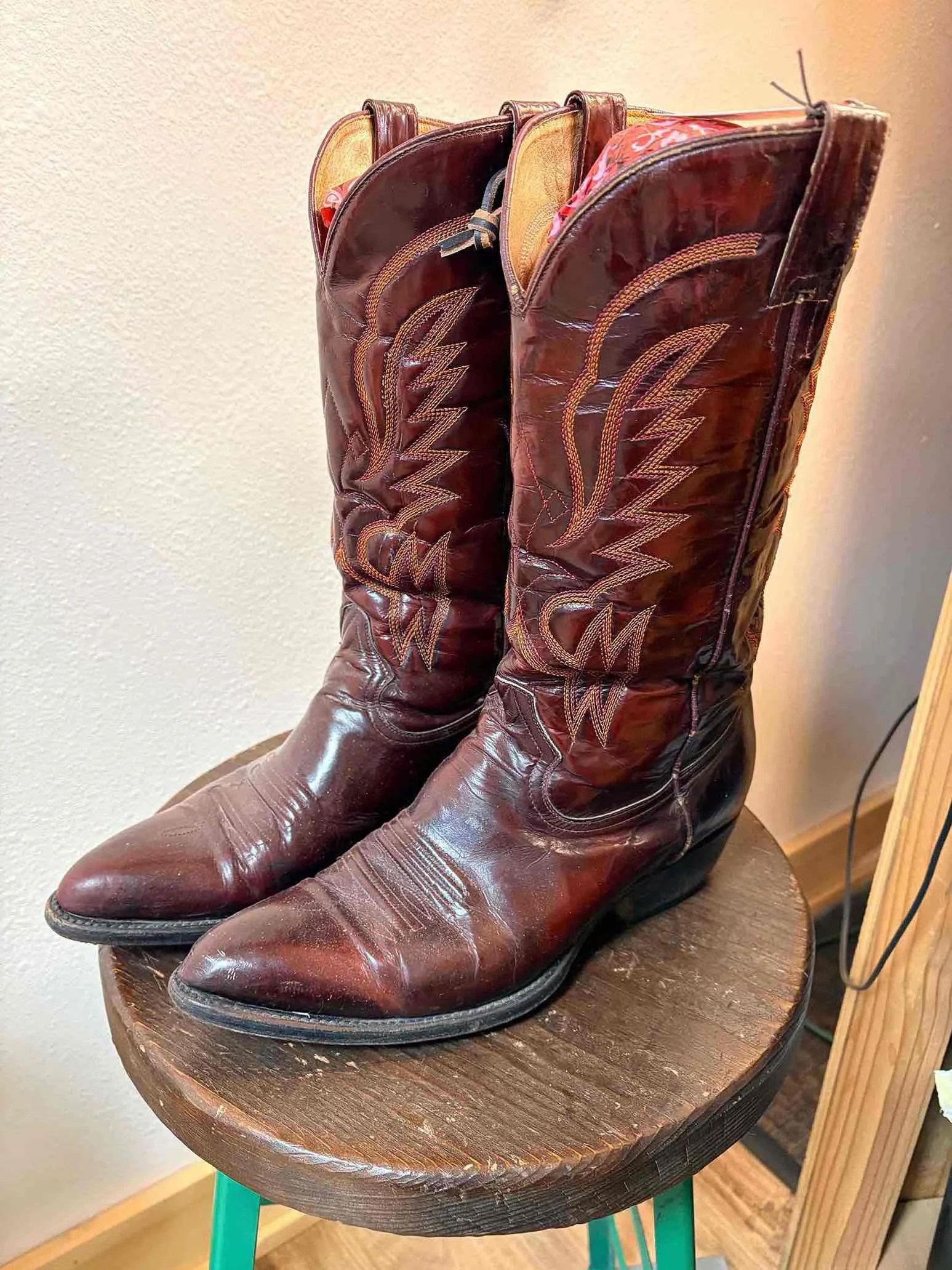 Mens Justin Brown Cowboy Boots #2