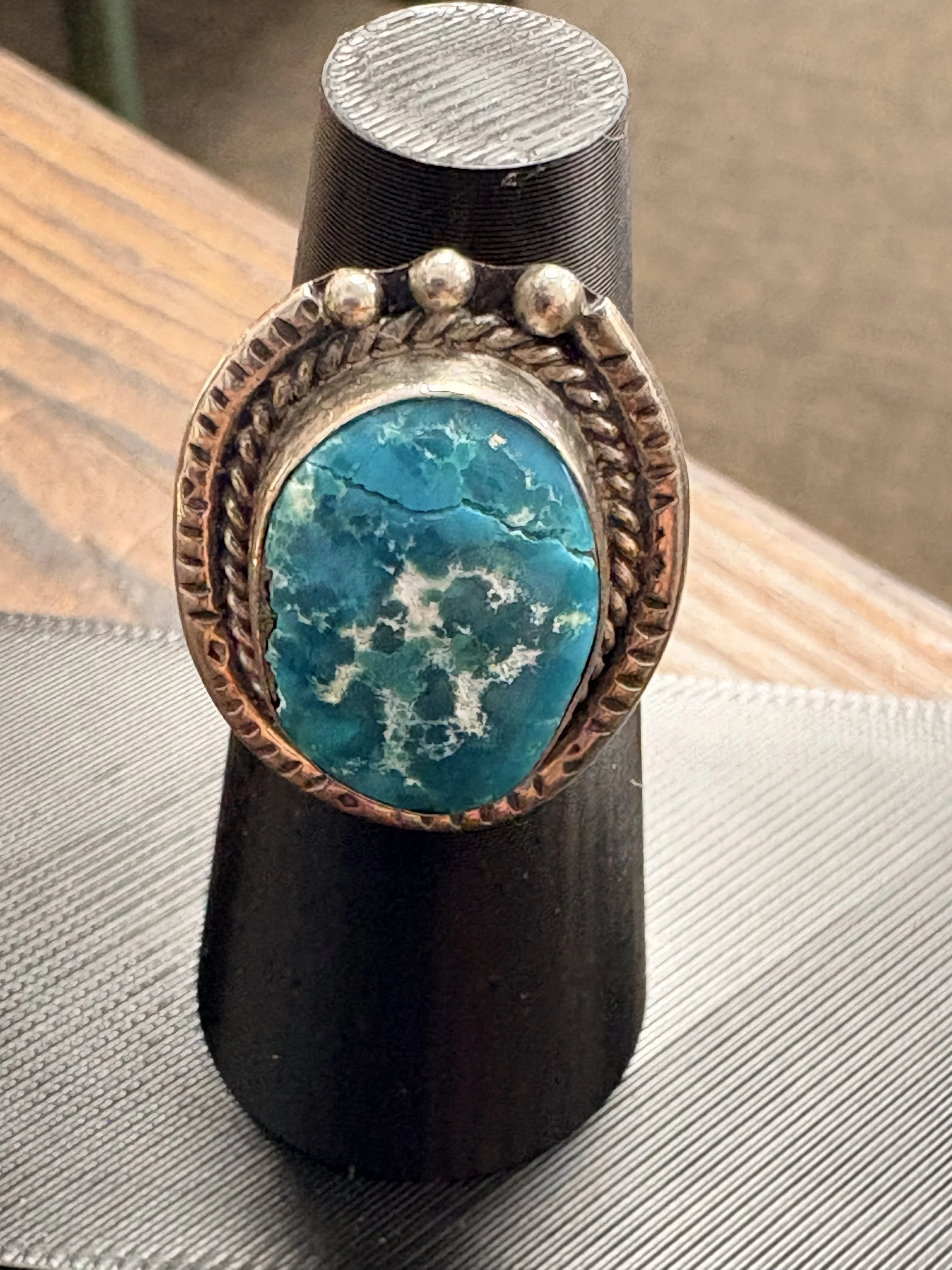Vintage Navajo Turquoise Ring #3.jpg
