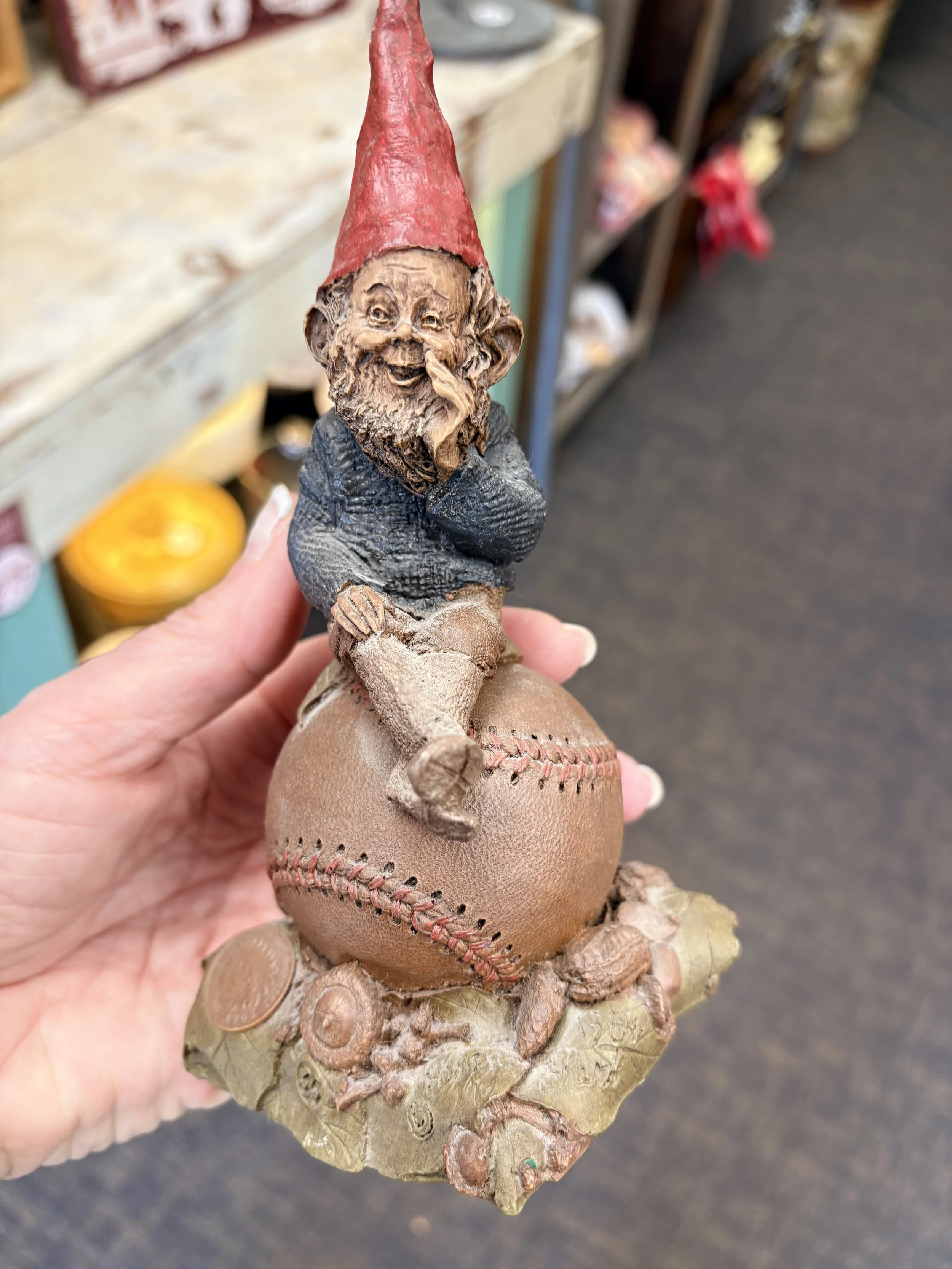 Tom Clark 'Homer' Baseball Gnome | Batter Up