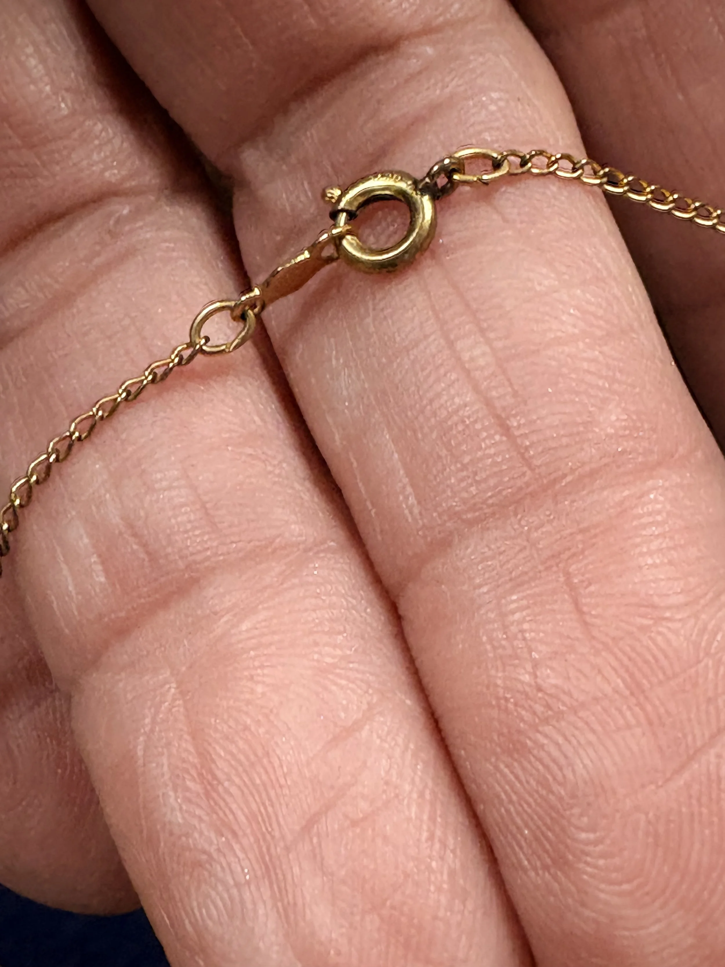 Vintage Black Hills Gold Heart Necklace #3.jpg