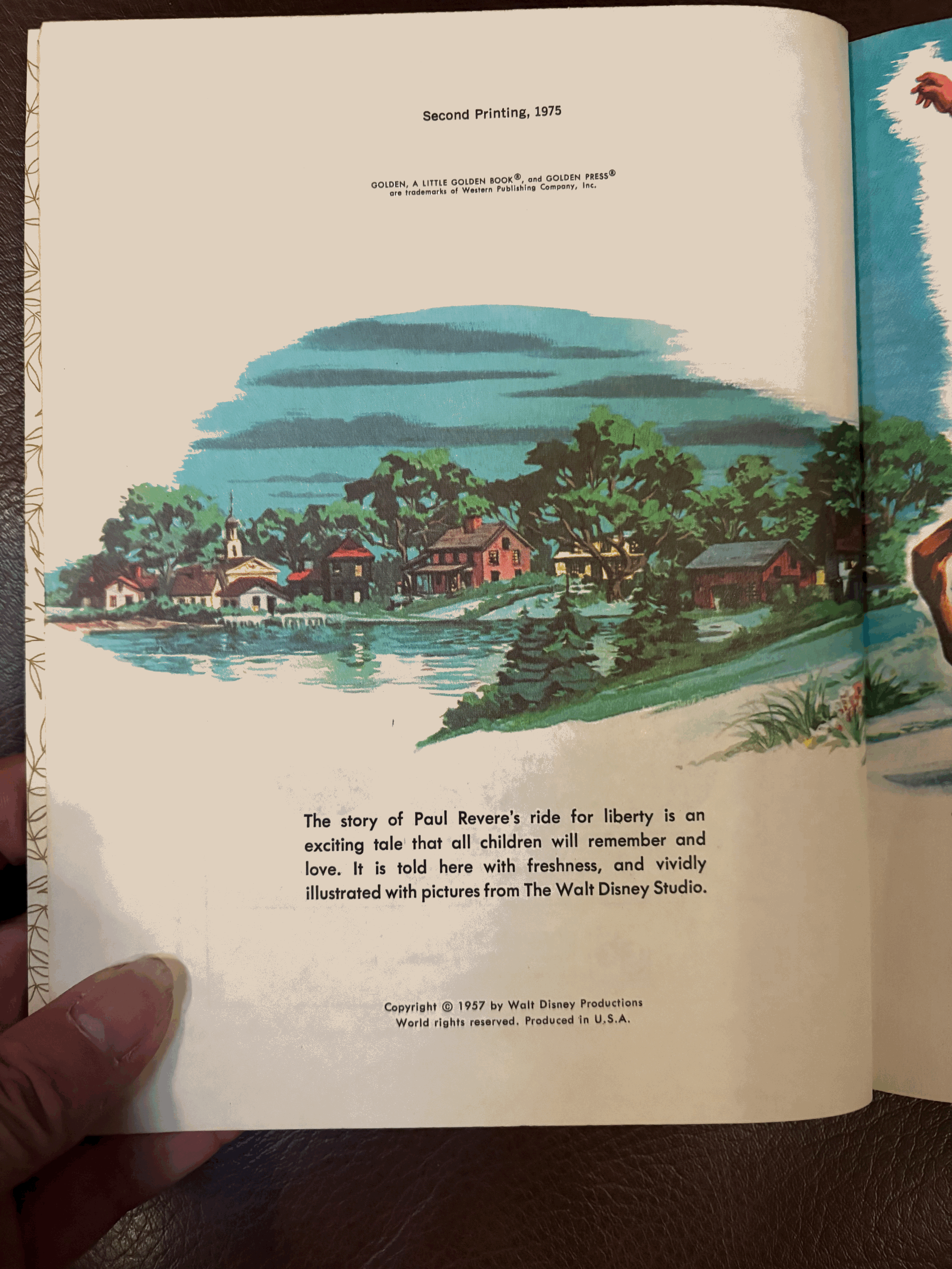 Vintage Little Golden Book - Paul Revere - #2
