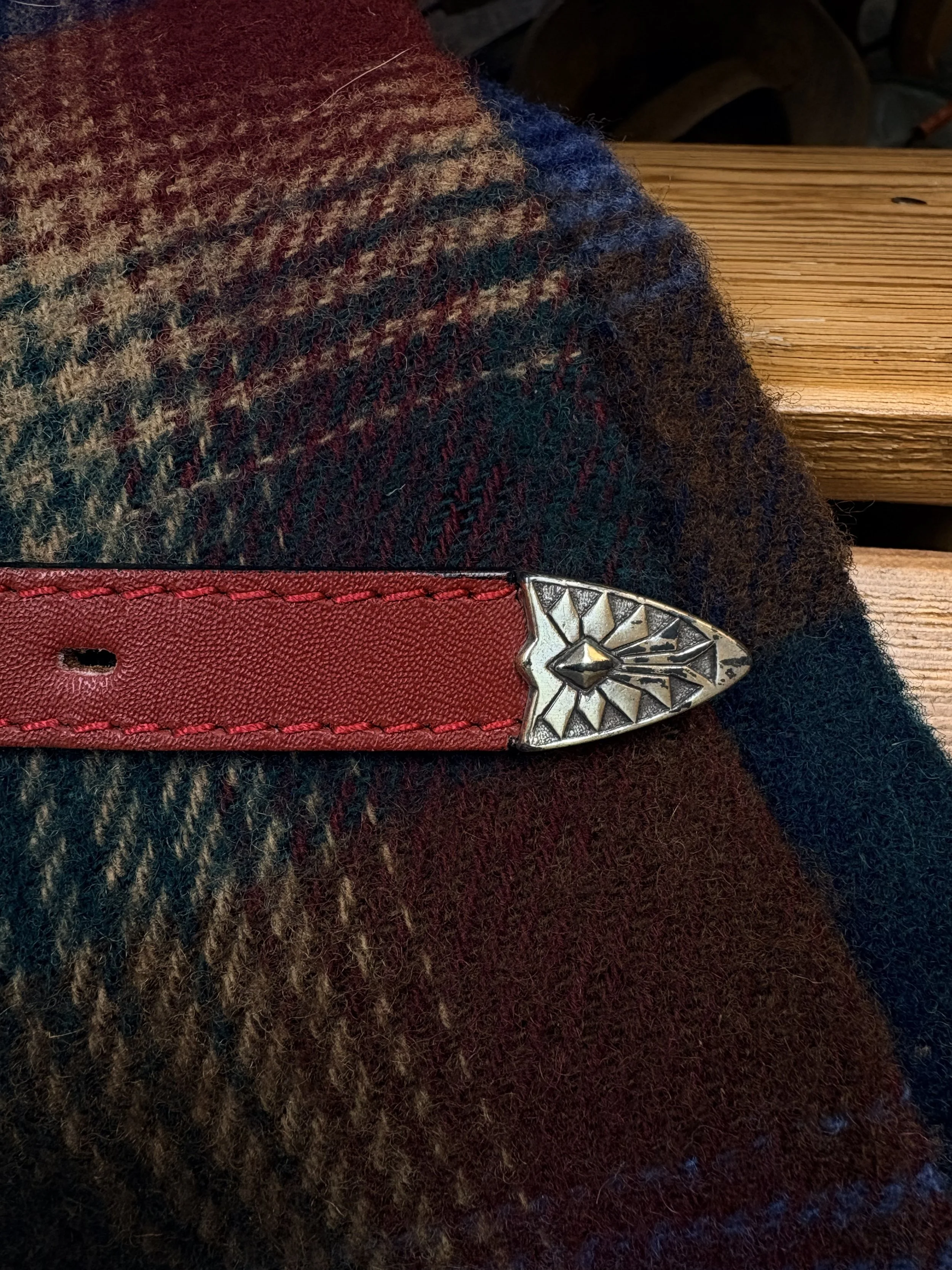 Larado Red Leather Belt #5.jpg