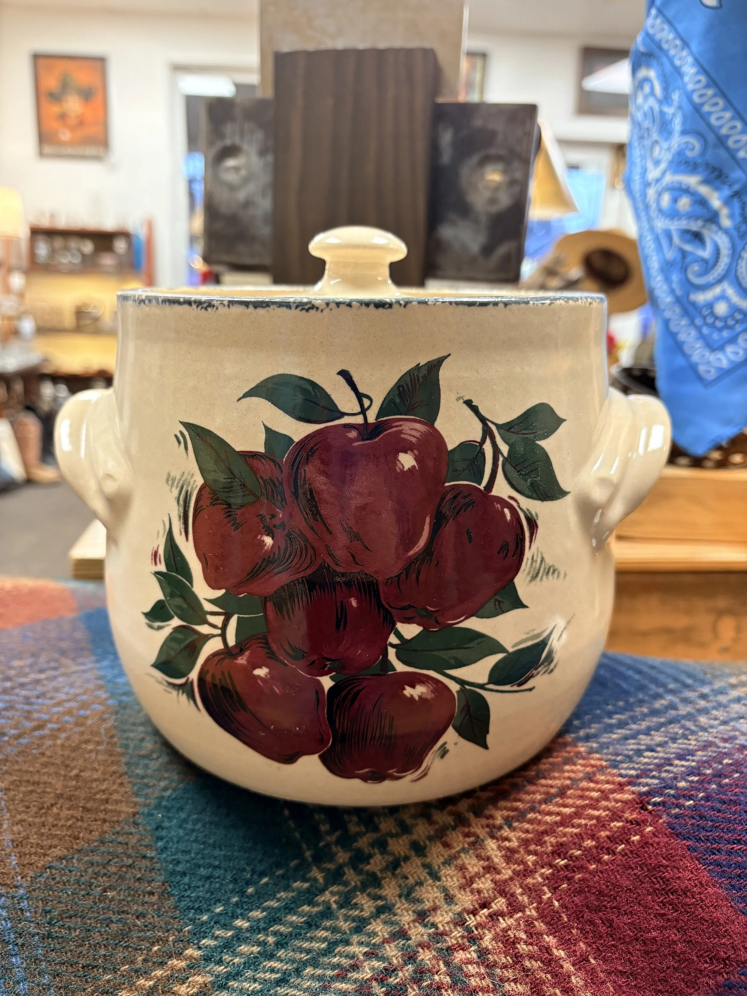 Home & Garden Party Stoneware Apple Cookie Jar