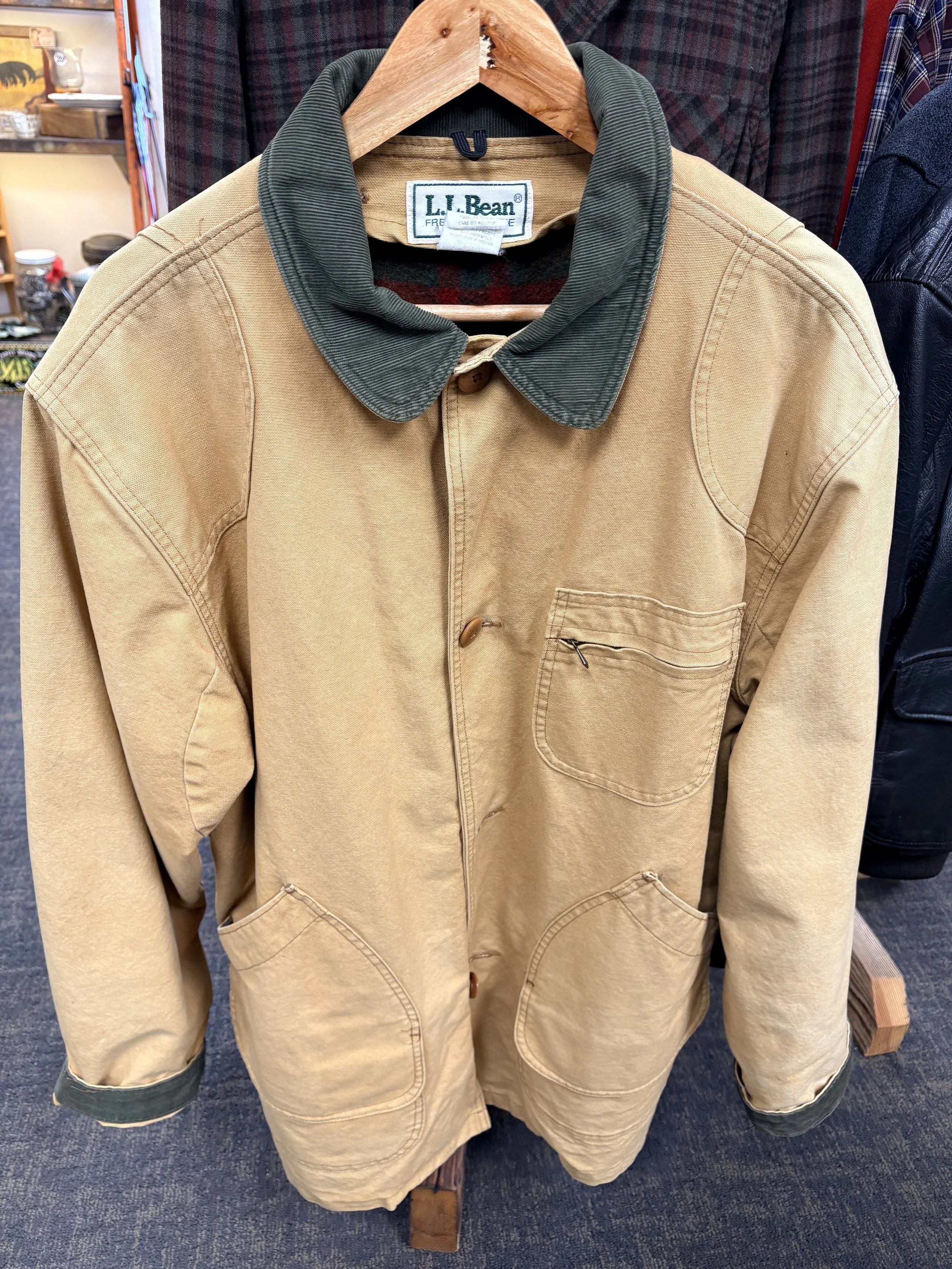Vintage LL Bean Wool Lined Chore Jacket - Like NEW