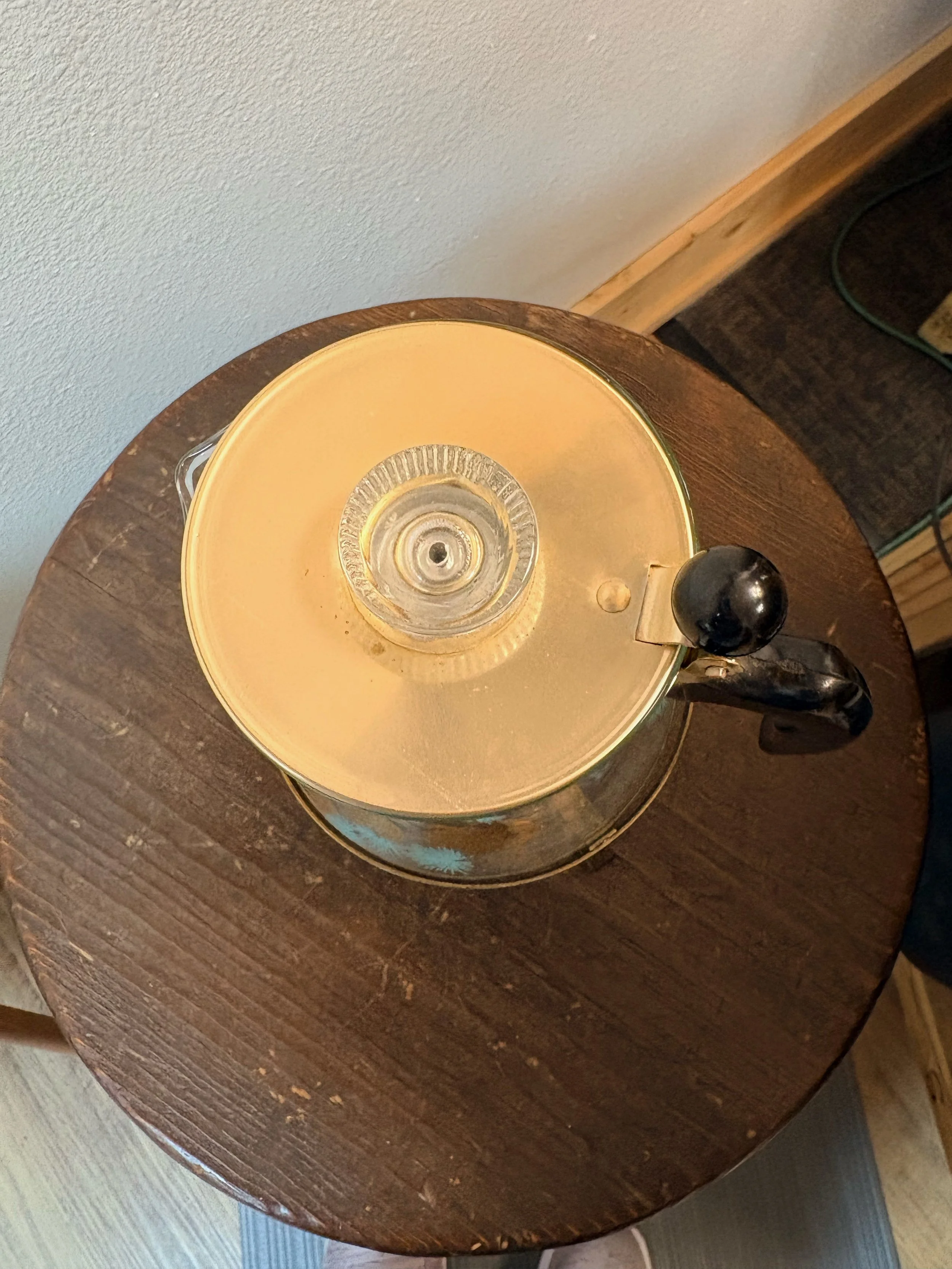 David Douglas Coffee Pot Gold Pinecone #2.jpeg