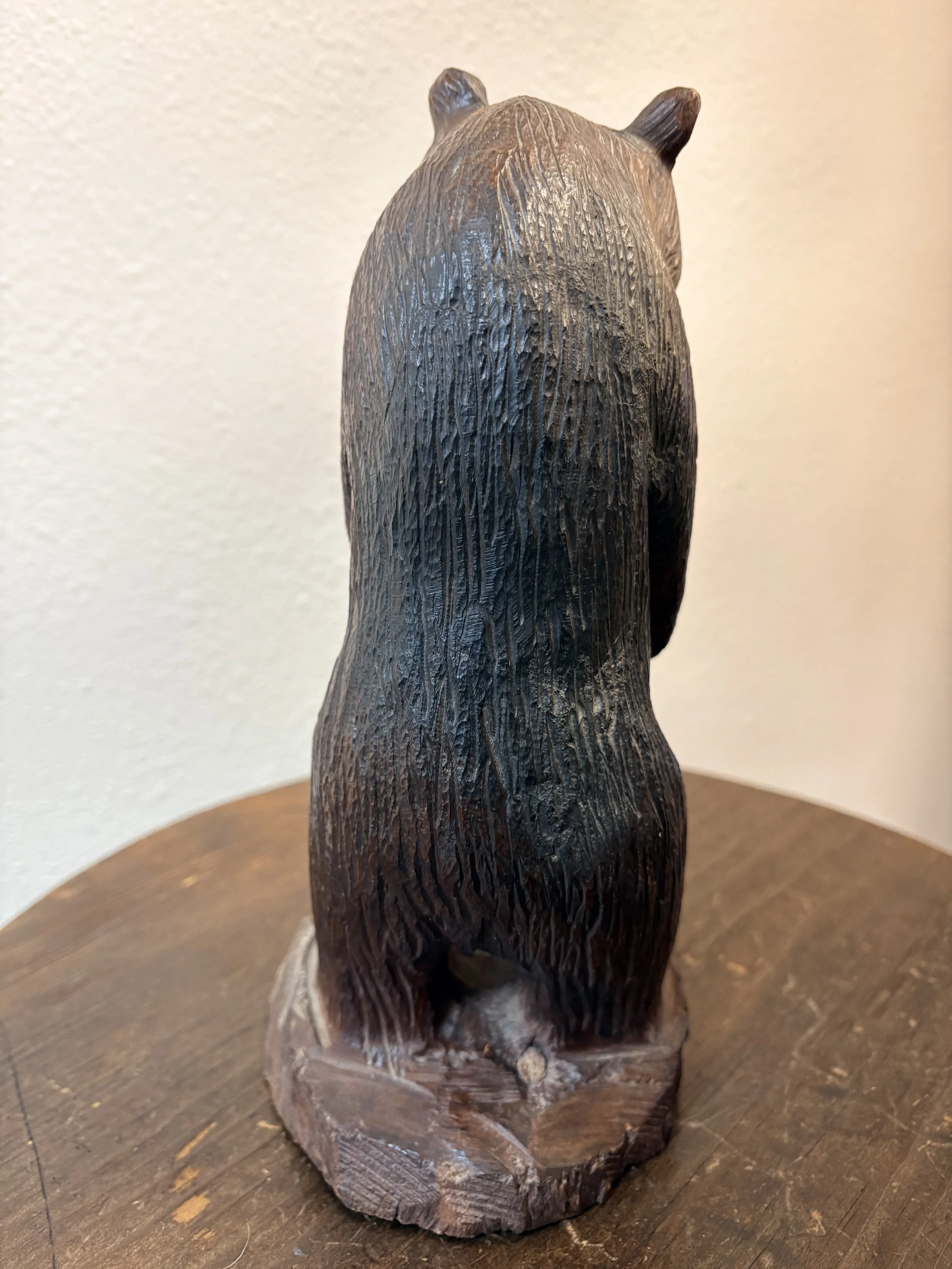 Wooden Carved Bear with Fish #4.jpg