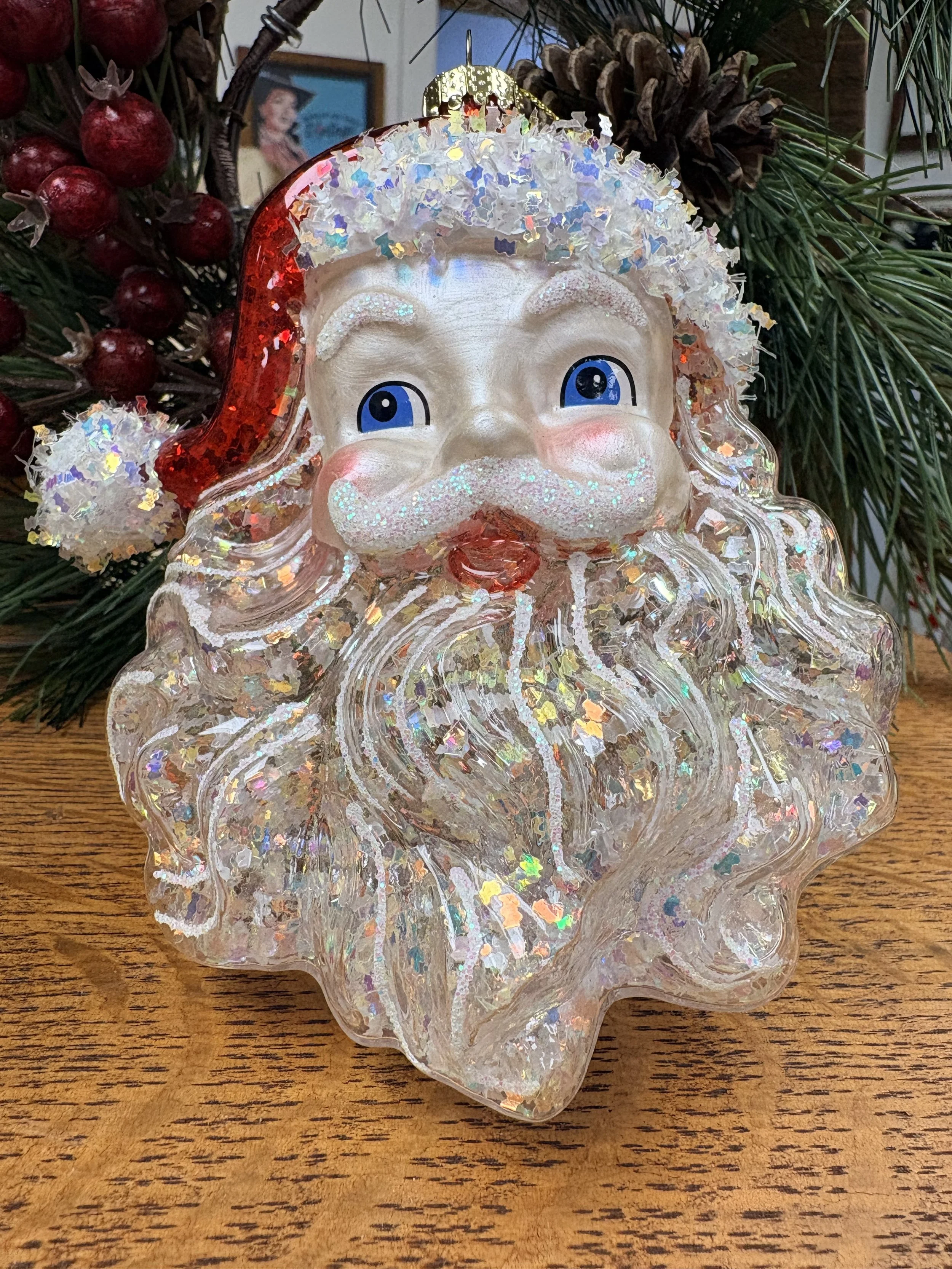Kurt Adler Santa Face Ornament #1.jpg