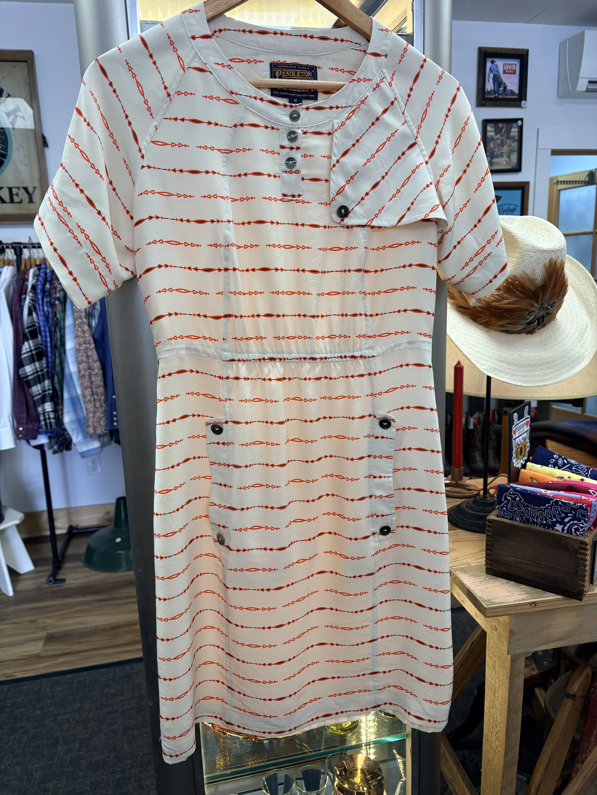 Vintage Pendleton Southwest Style Dress | Size Small