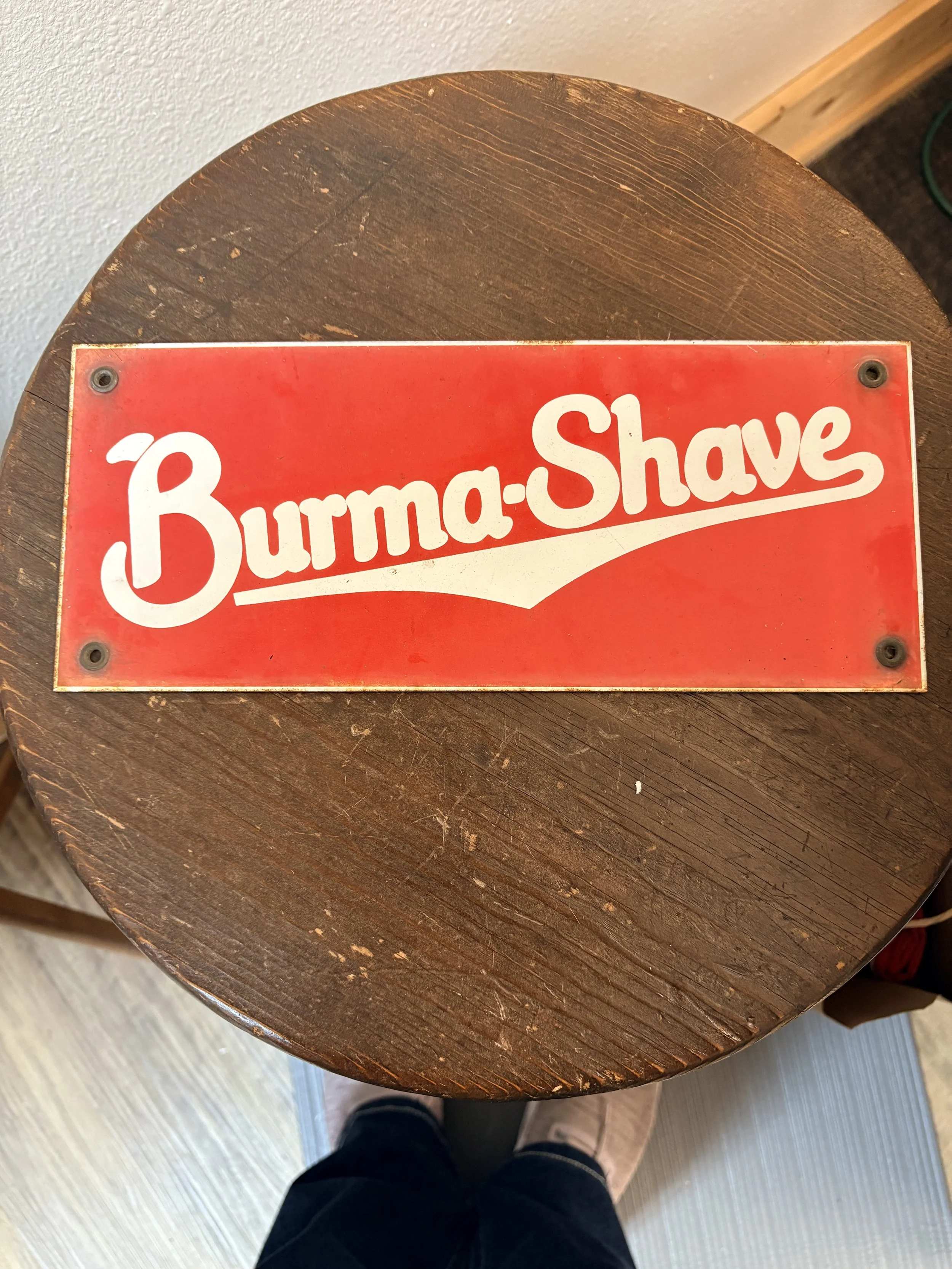 Burma Shave #1