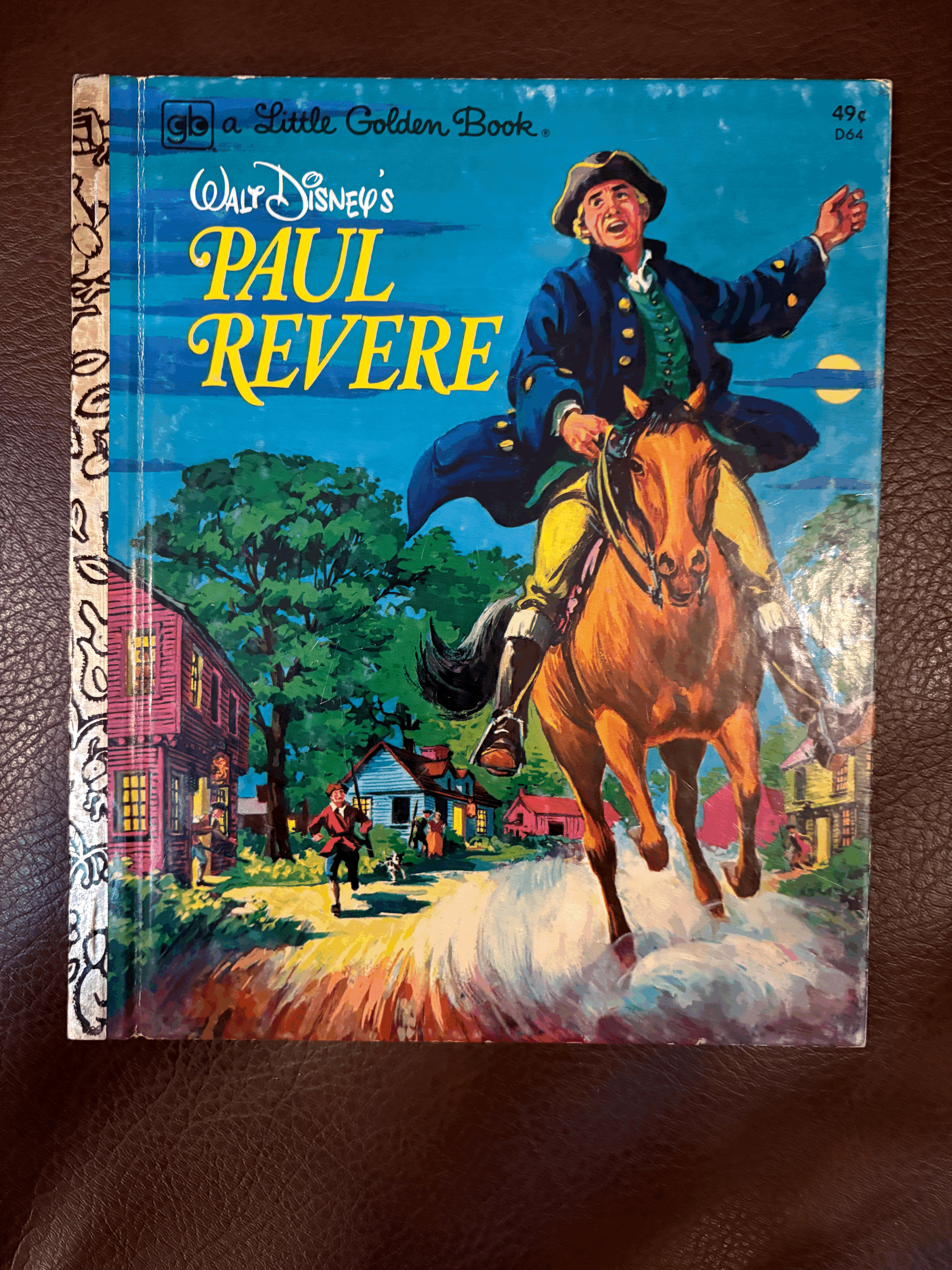 Vintage Little Golden Book - Paul Revere - #1