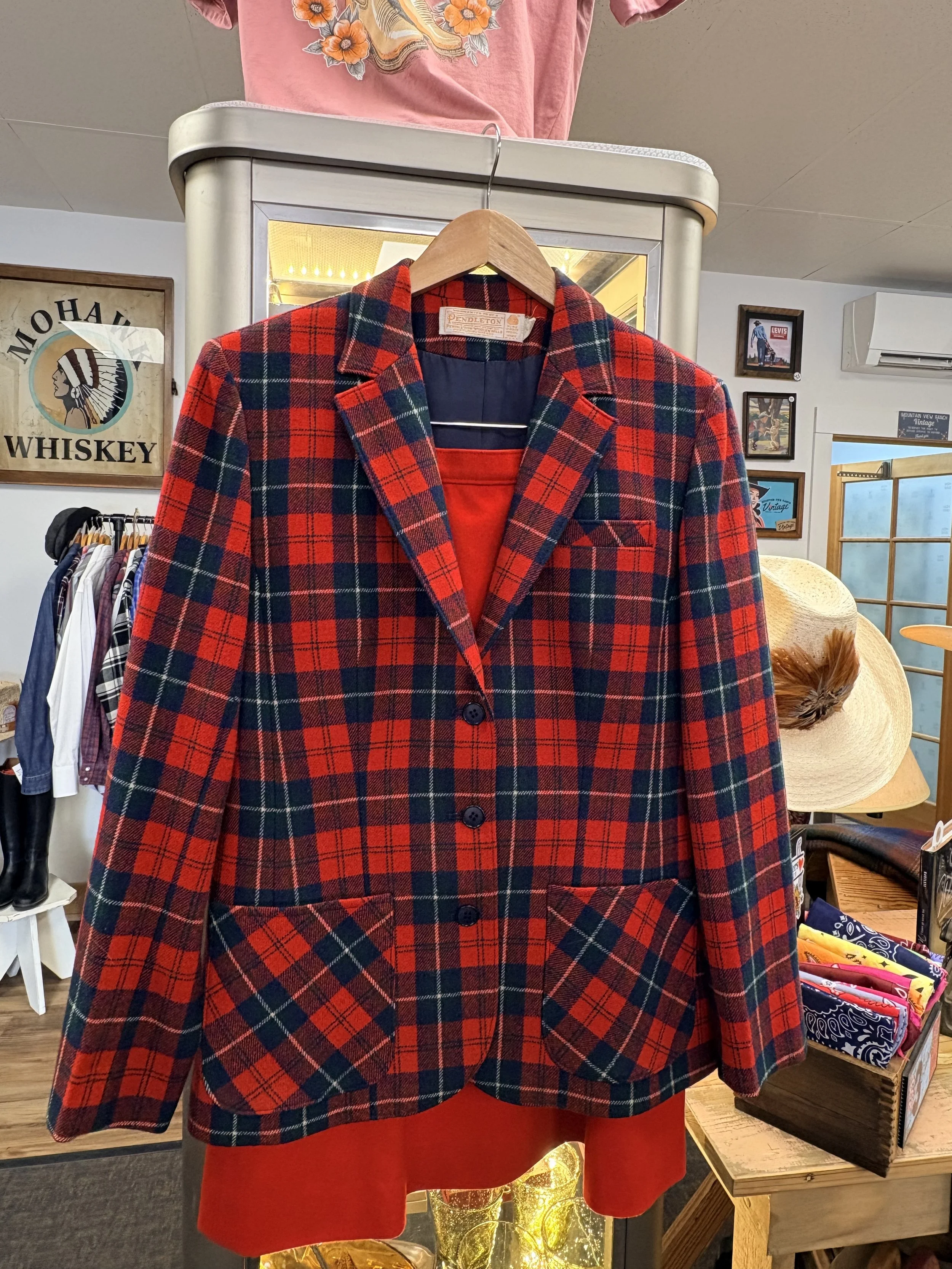 Vintage 60s Pendleton Woolen Dress Suit - Size 10